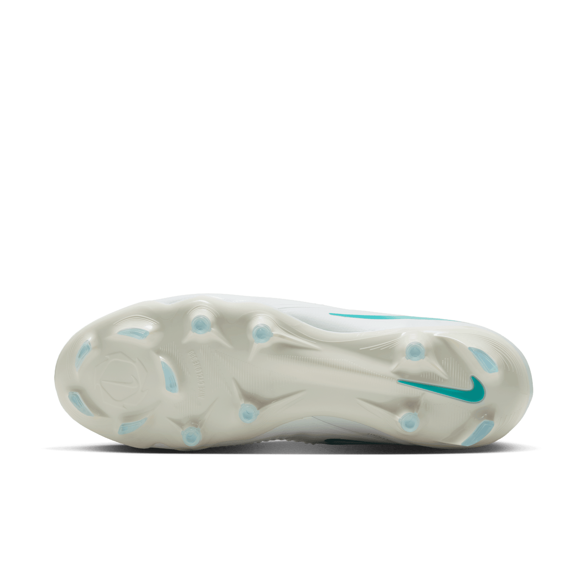 Nike Youth Phantom 6 High Pro Firm-WHITE/DUSTY CACTUS-WHITE
