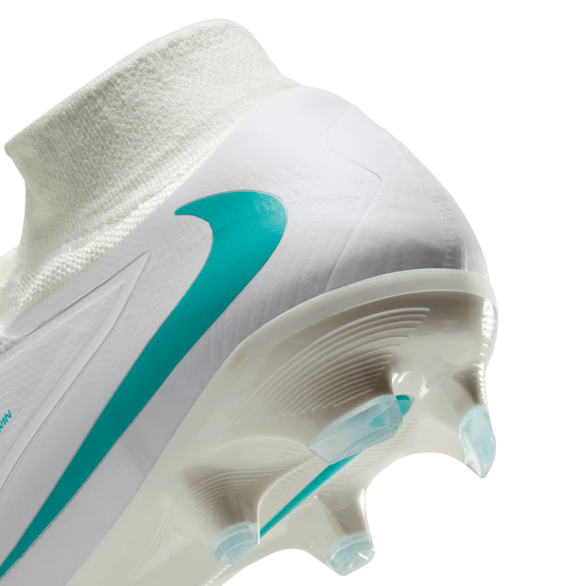 Nike Phantom 6 High Pro Firm-Ground Soccer Cleats-WHITE/DUSTY CACTUS-WHITE