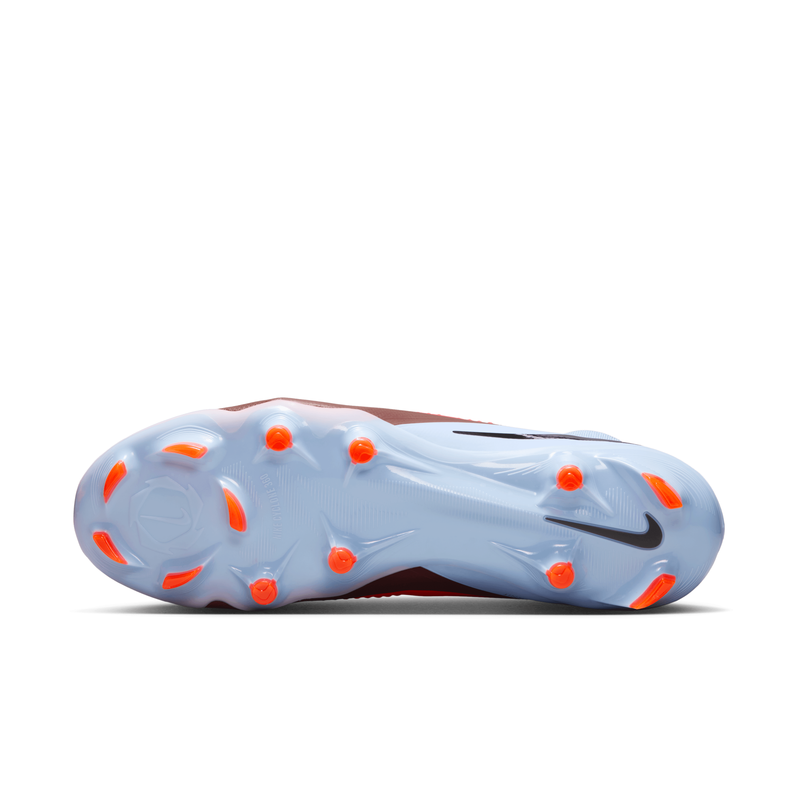 Nike Youth Phantom 6 High Pro Firm-Ground Soccer Cleats-Royal Tint/bright Crimson