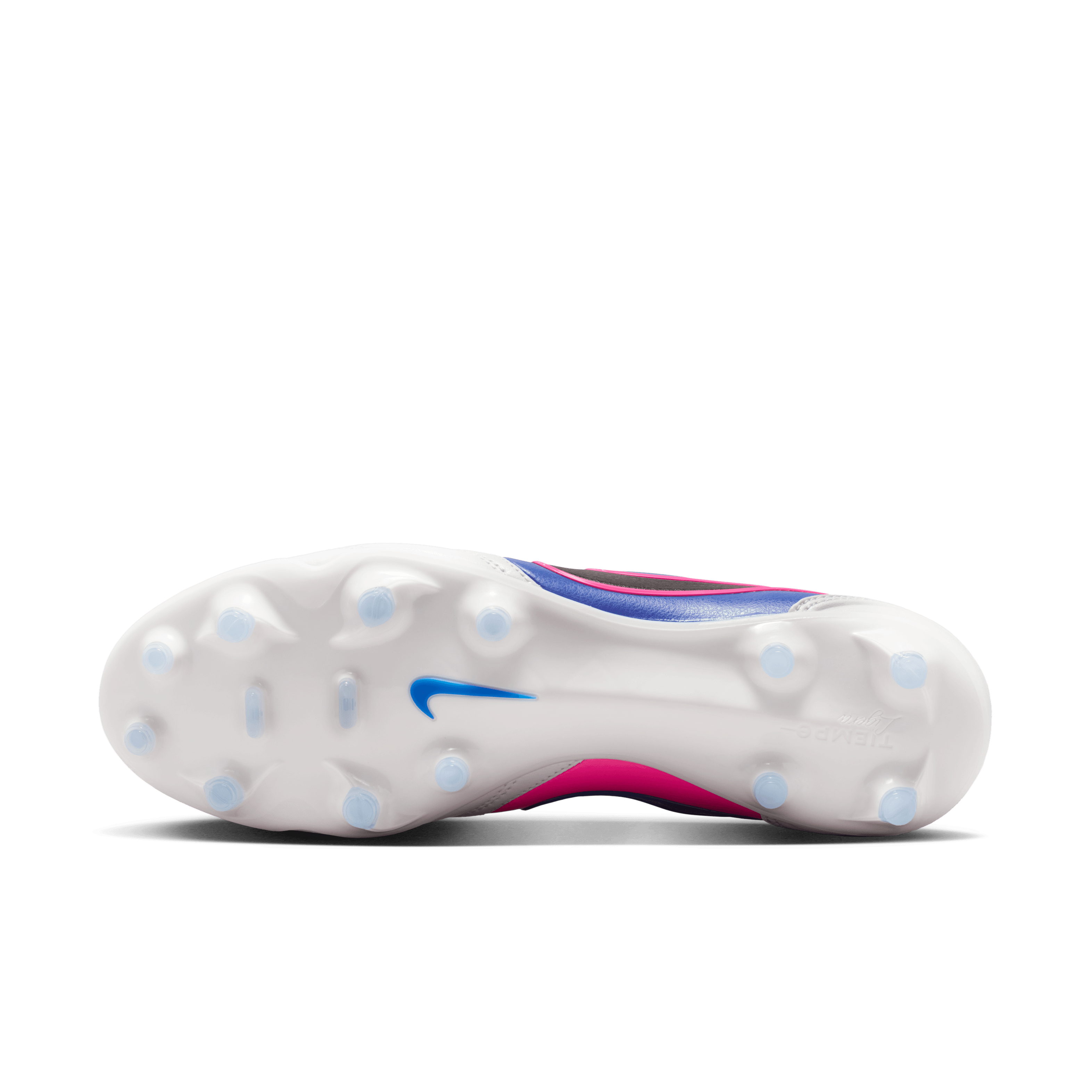 Nike Tiempo Ligera Pro FG-White/black-racer Blue-pink Blast