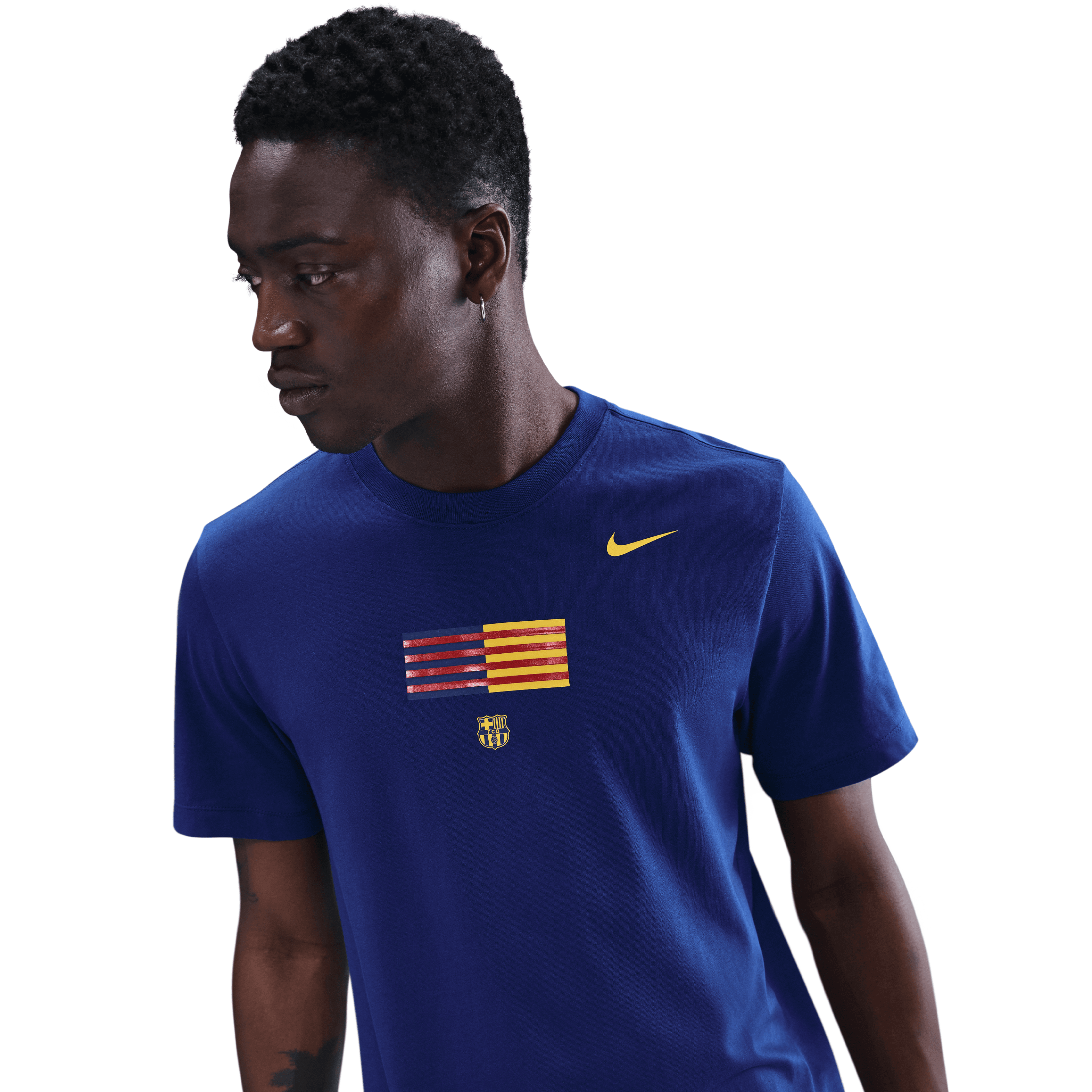 Nike FC Barcelona Men's Soccer  T-Shirt
