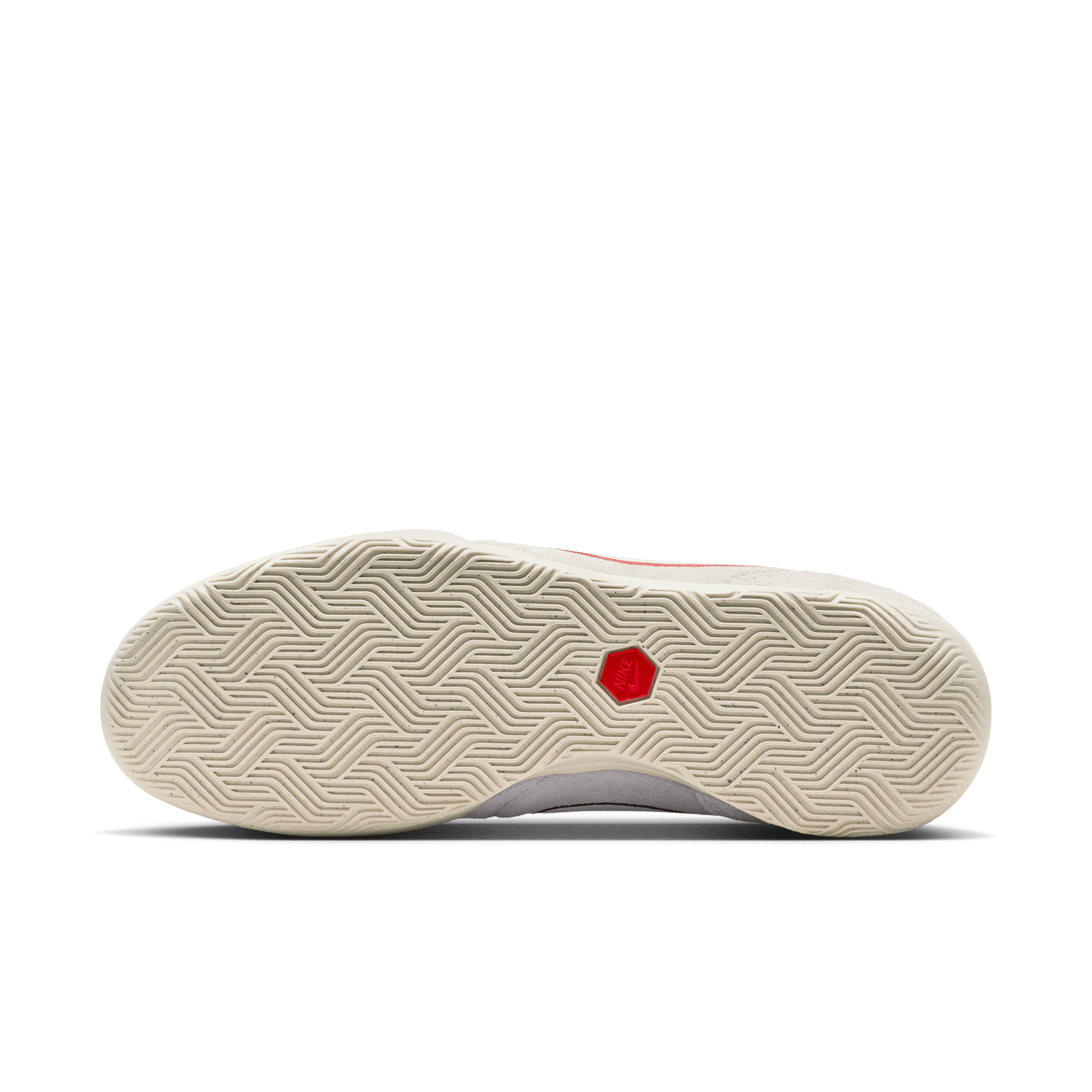 Nike Tiempo Streetgato PRM Indoor/Court Low-Top Soccer Shoes-  Moon Particle/chalk-team Red