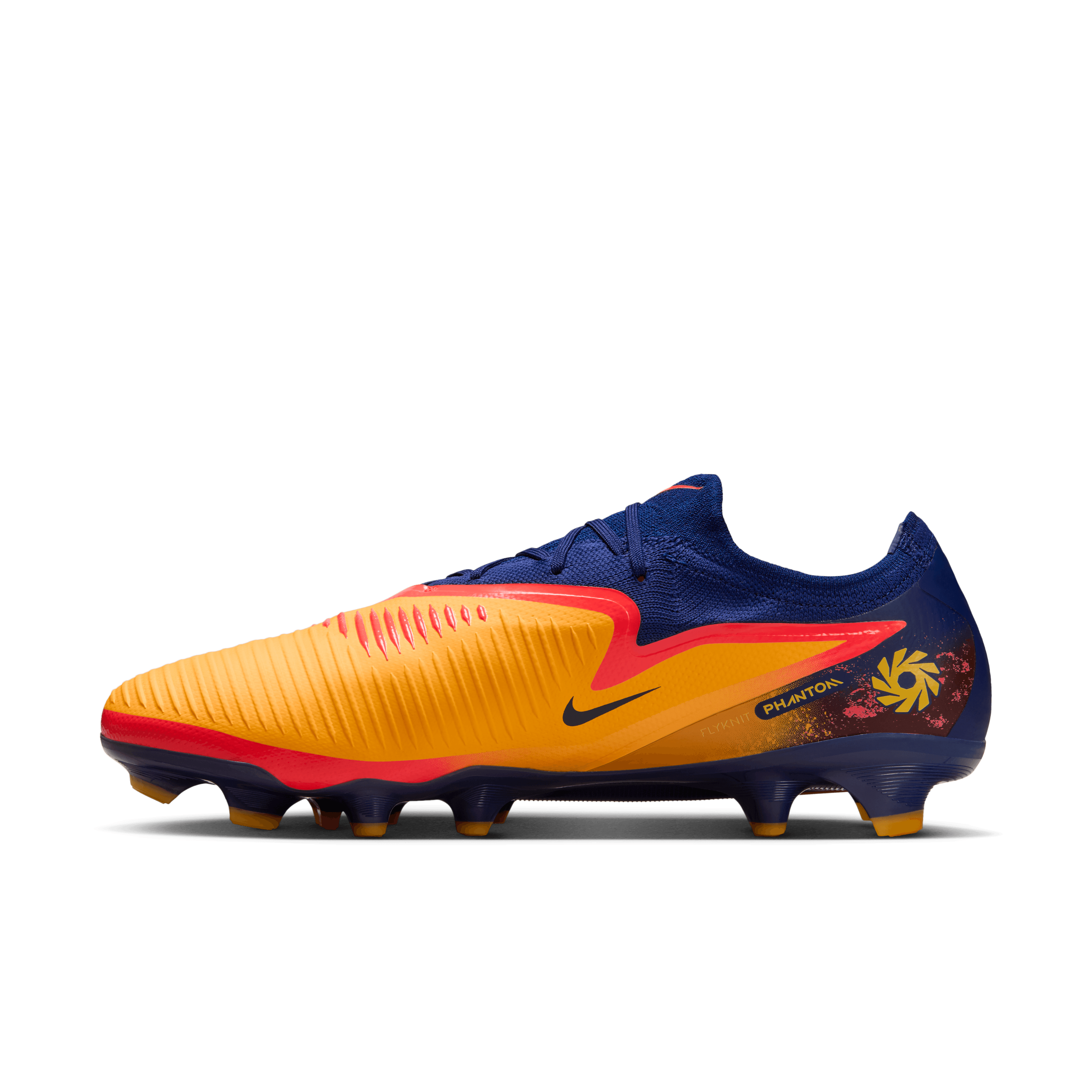 Nike Phantom 6 Low Pro "Erling Haaland"-Laser Orange/lemon Venom-blue Void 2