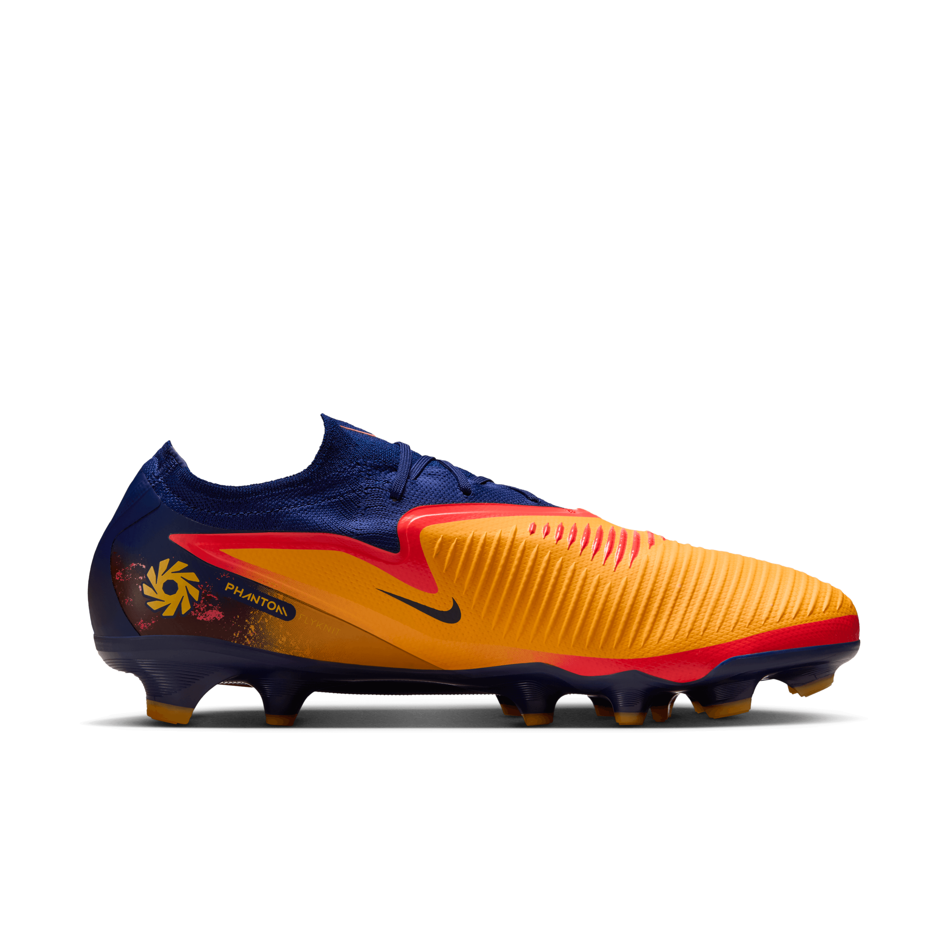 Nike YOUTH Phantom 6 Low Pro "Erling Haaland"-Laser Orange/lemon Venom-blue Void