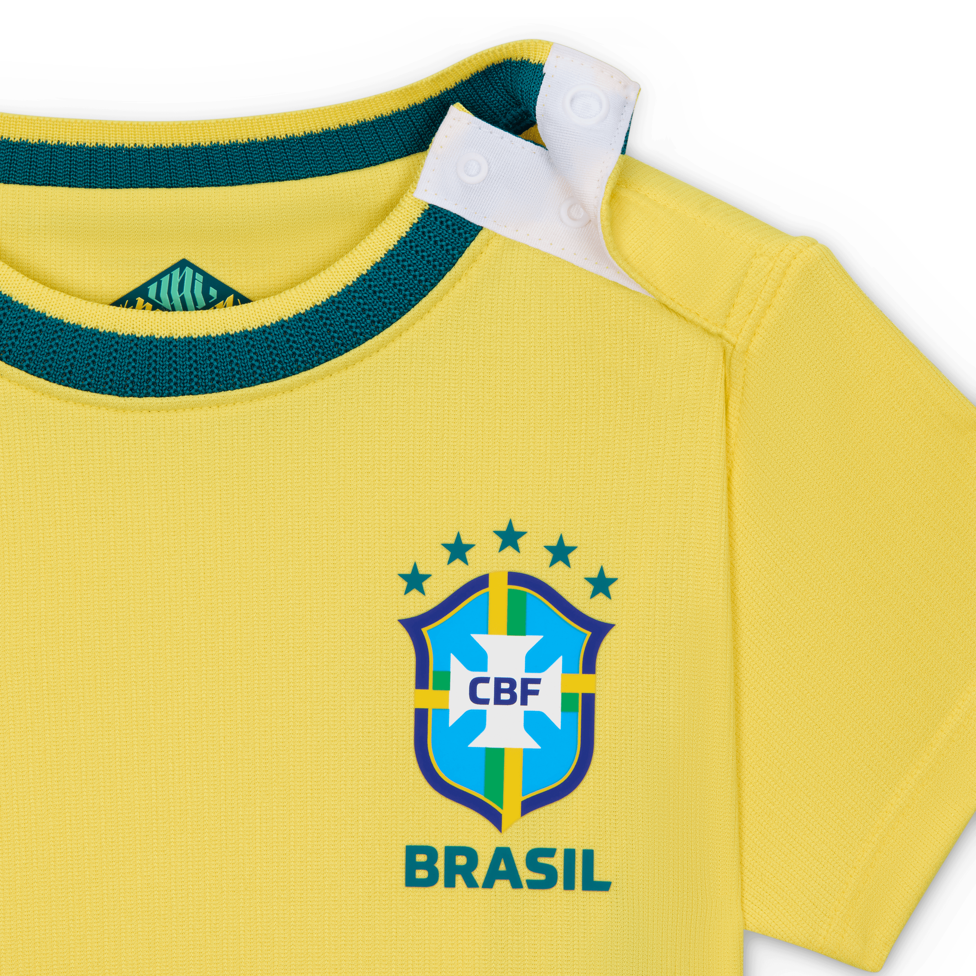 Nike Baby/Toddler Unisex Brazil Stadium Home Jordan Soccer Replica 3-Piece Kit