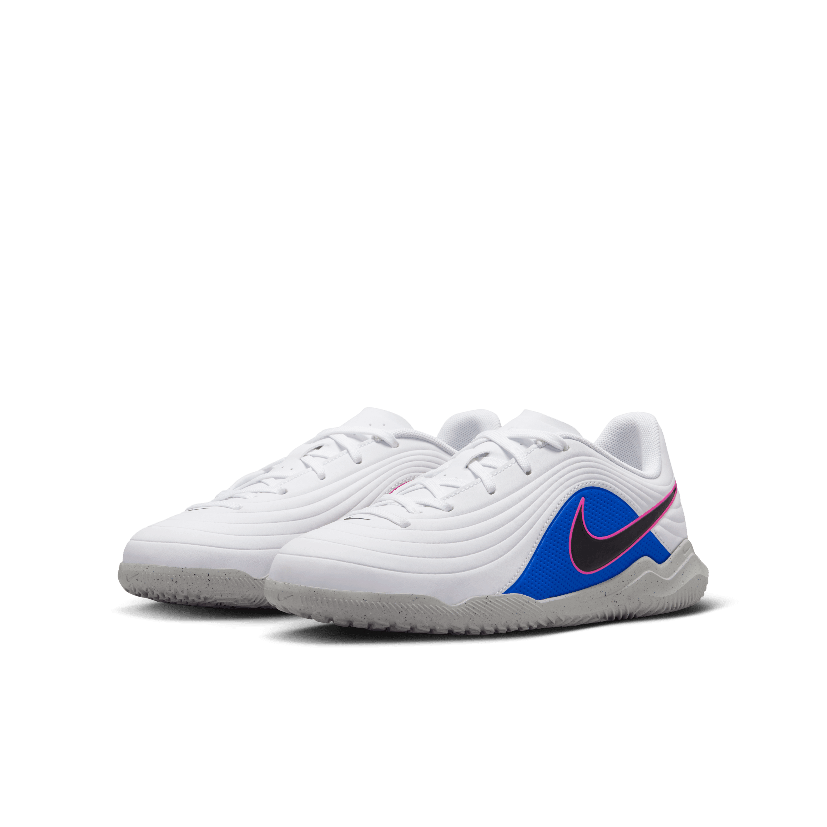 Nike Jr. Tiempo Maestro Club IC-White/black-racer Blue-pink Blast