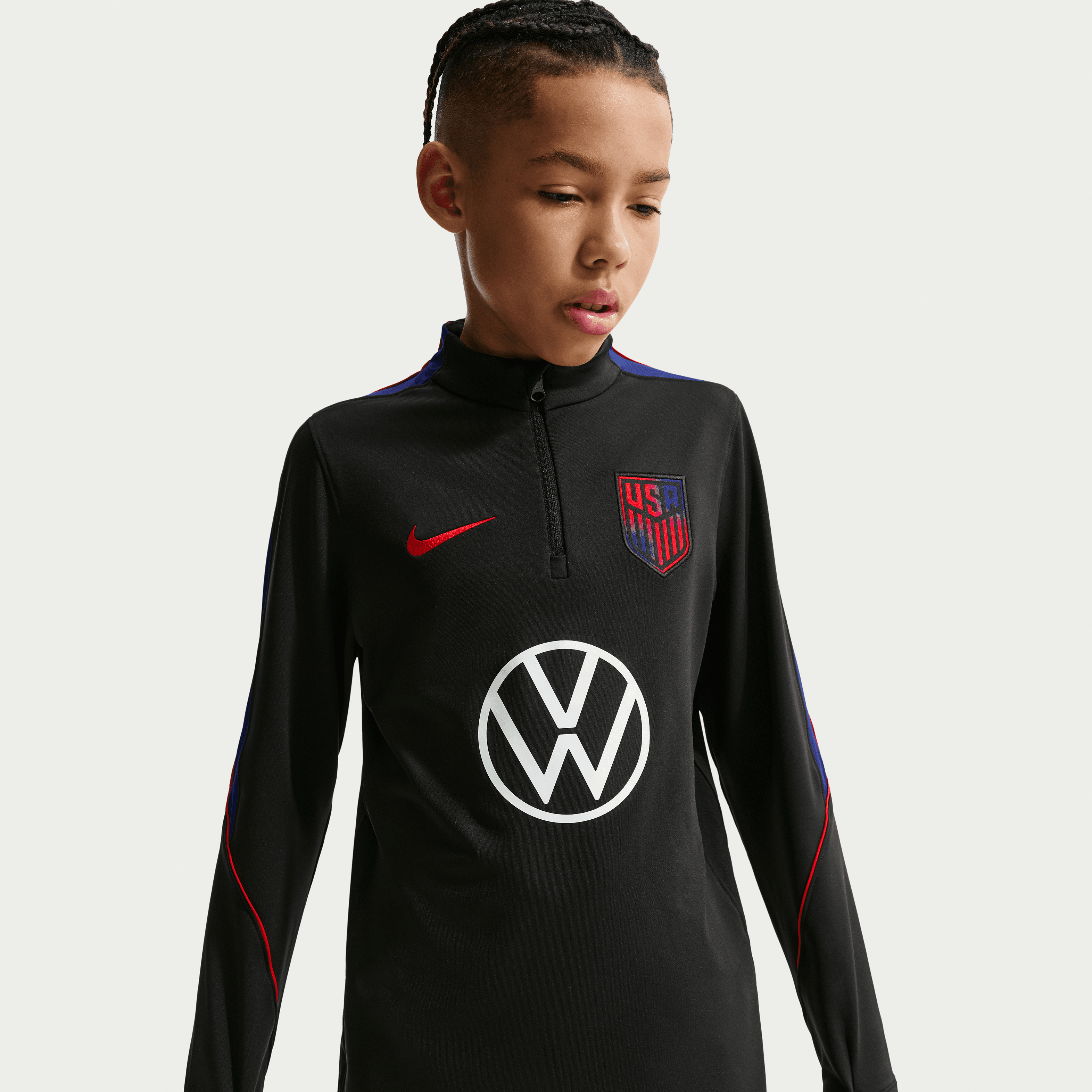 Nike USA Strike Big Kids'  Dri-FIT Soccer Drill Top