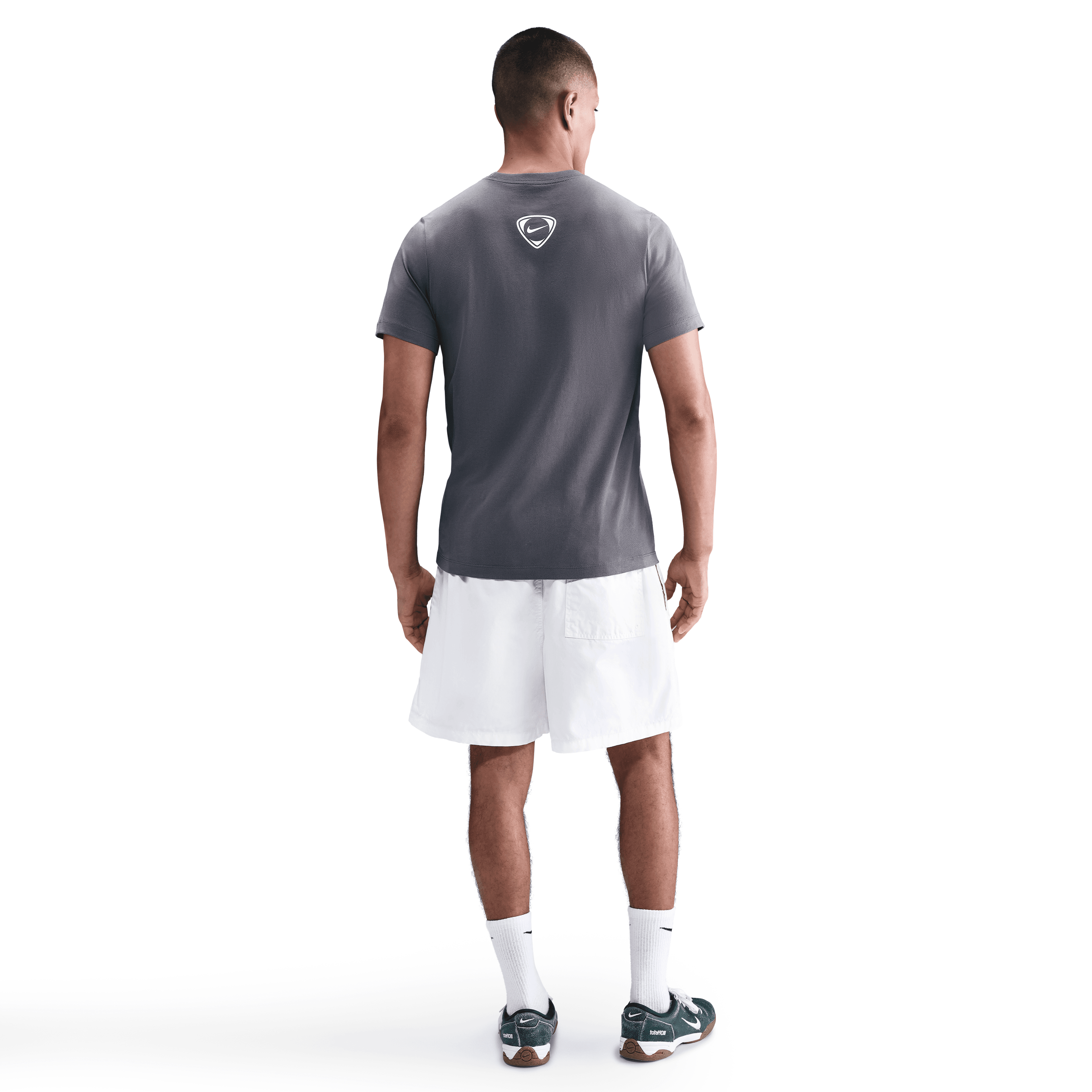 Nike Total 90 Men's Soccer T-Shirt- Lt Graphite/White