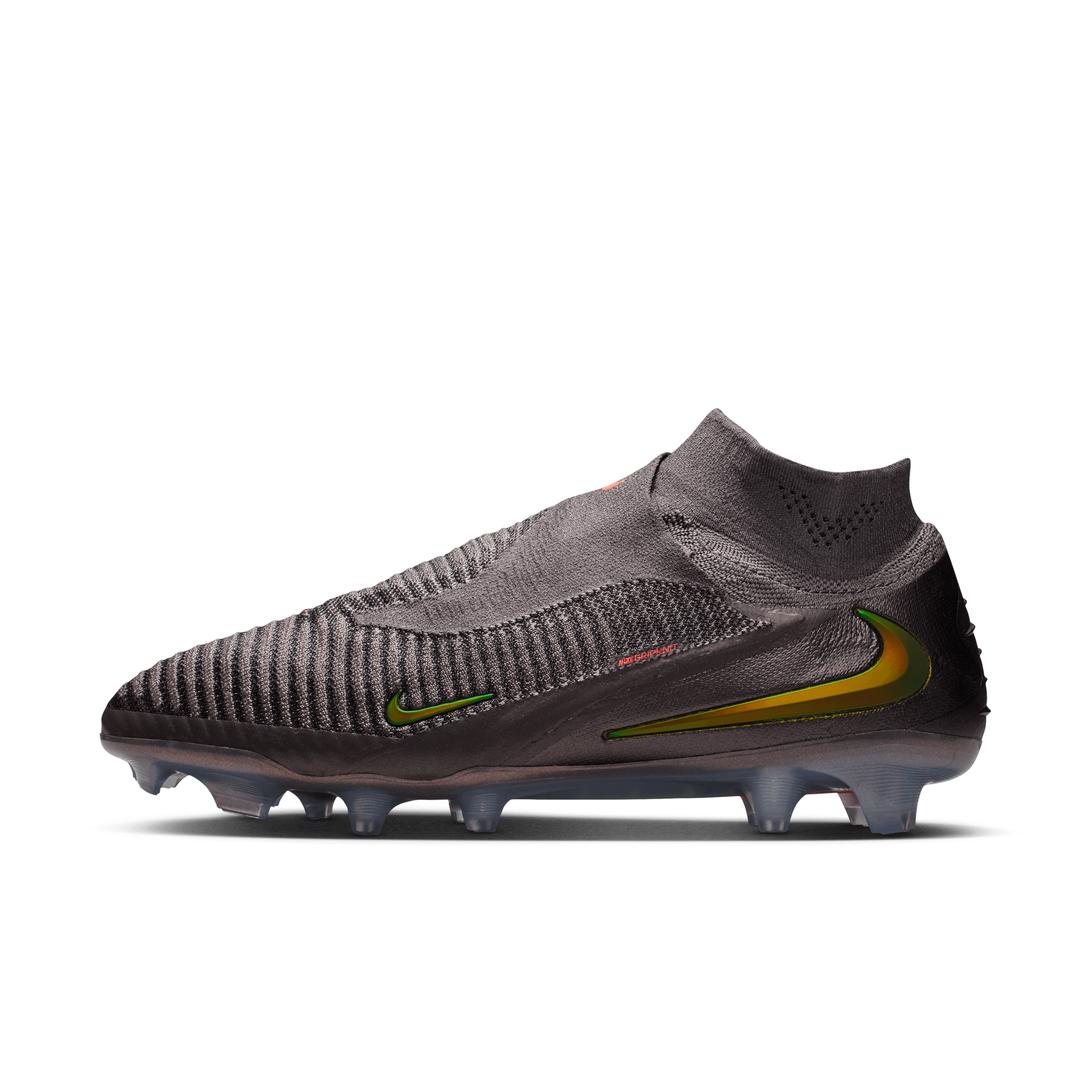 Nike Phantom 6 High Elite LV8 FG-: Medium Ash/gold Amber-black