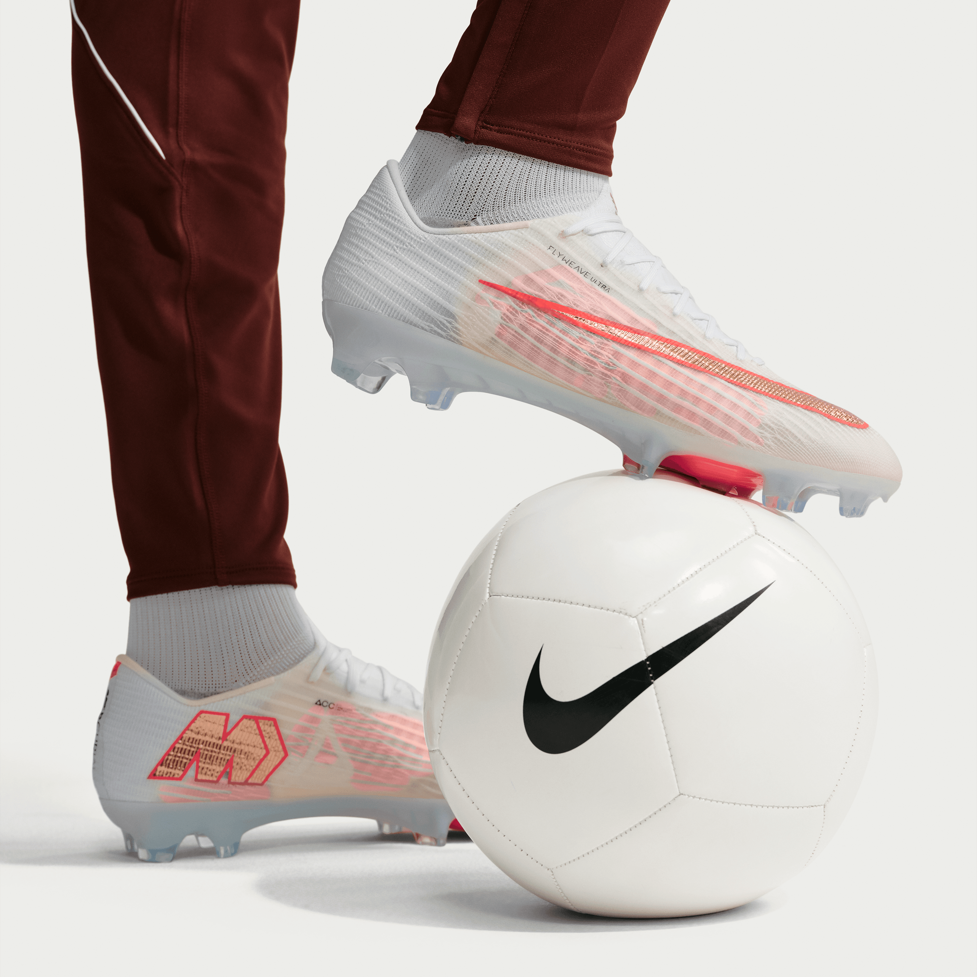 Nike Mercurial Superfly Youth 11 Elite - WHITE/BLUR-BRIGHT CRIMSON