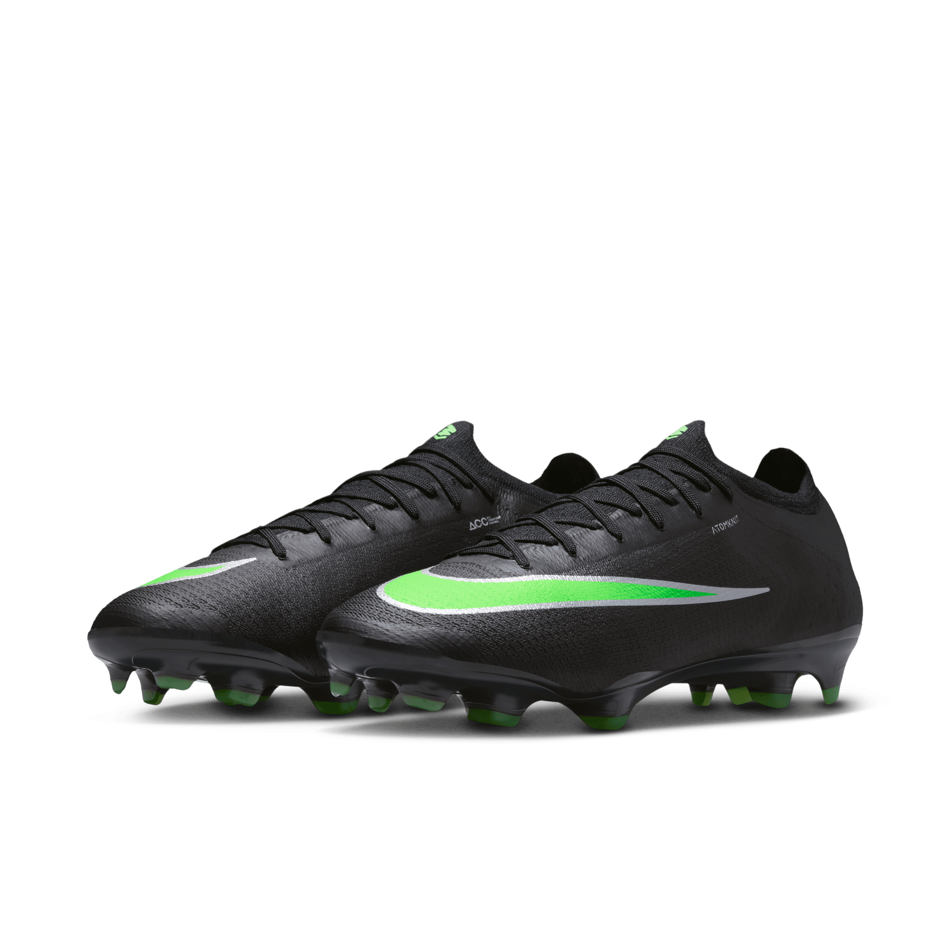 Nike Mercurial Vapor 17 Elite FG-Black/illusion Green-black
