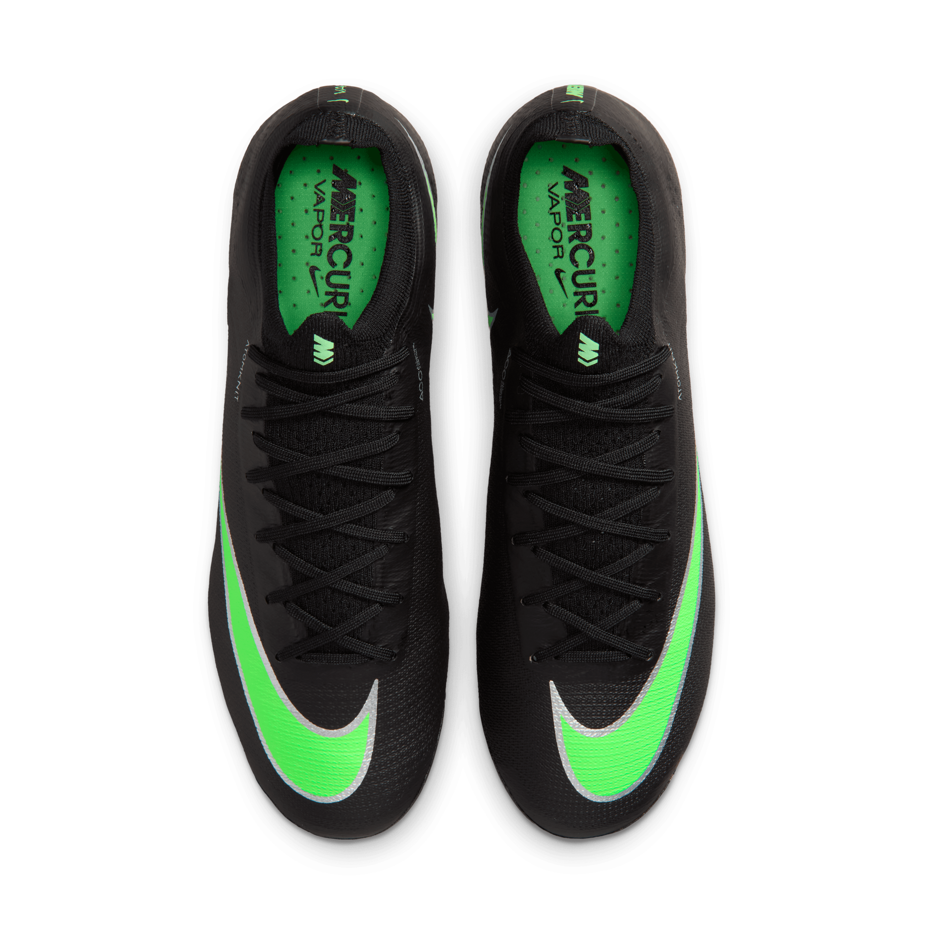 Nike Mercurial Vapor 17 Elite FG-Black/illusion Green-black