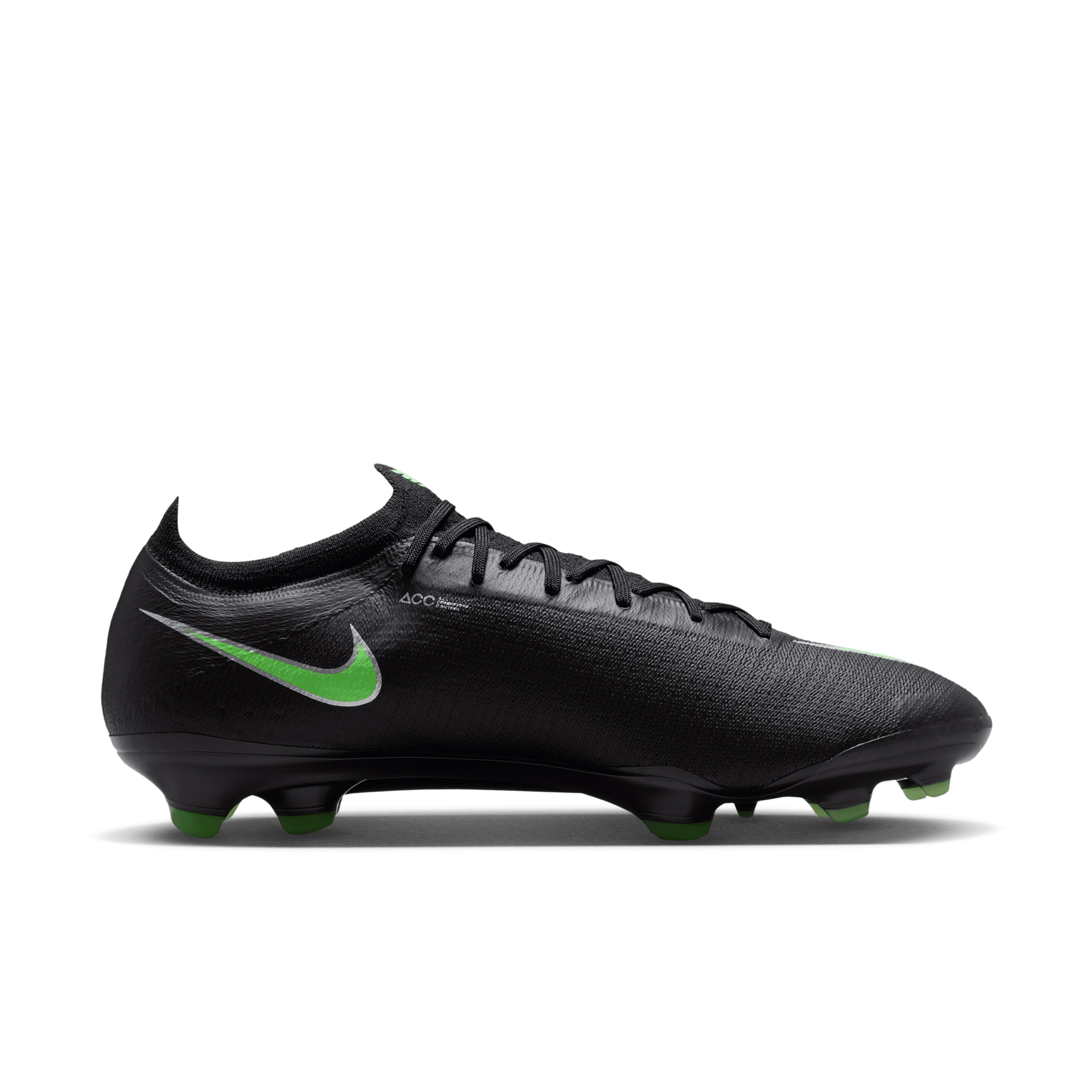 Nike Mercurial Vapor 17 Elite FG-Black/illusion Green-black