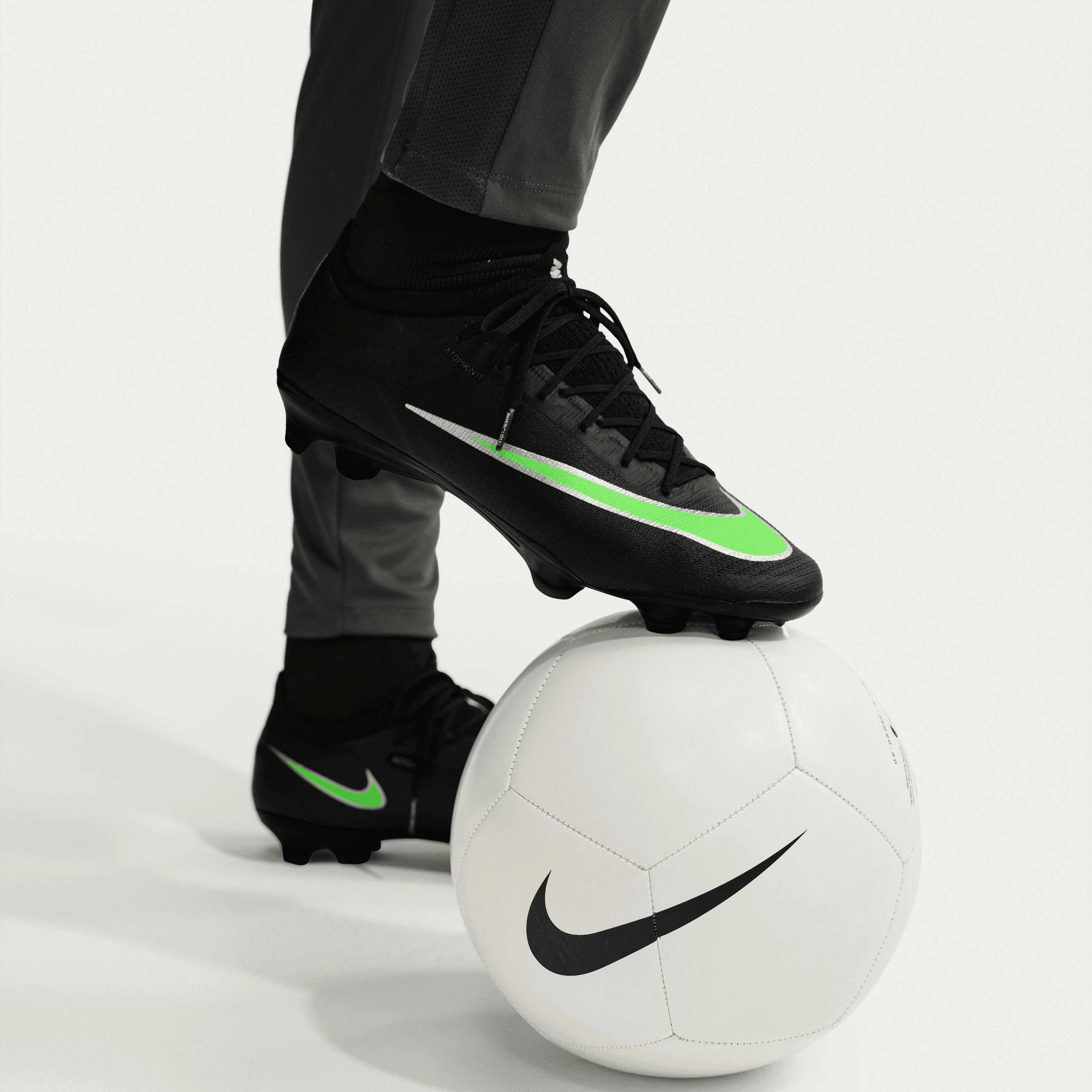Nike Mercurial Vapor 17 Elite FG-Black/illusion Green-black