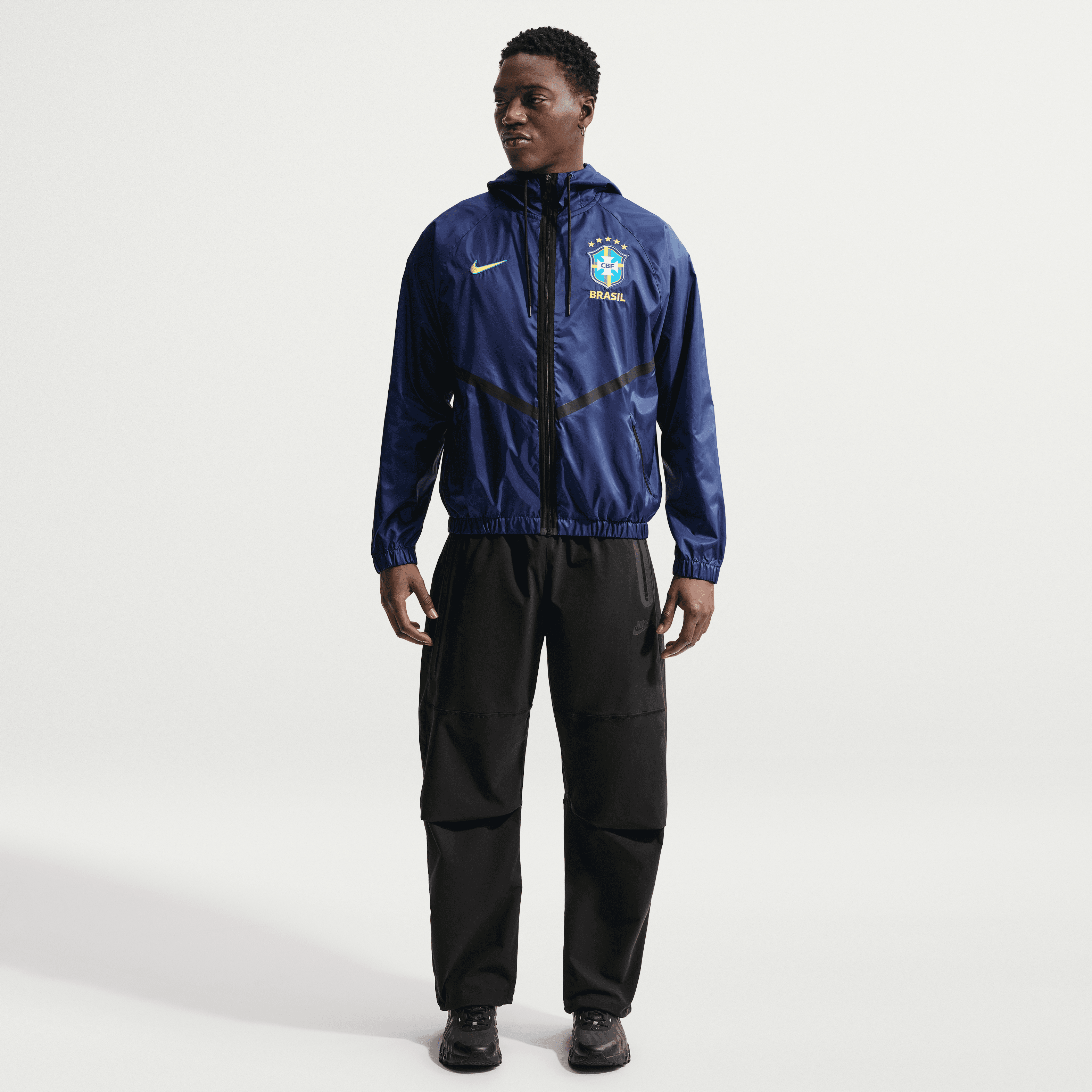 Nike Brazil Men's Dri-FIT Soccer Anthem Jacket