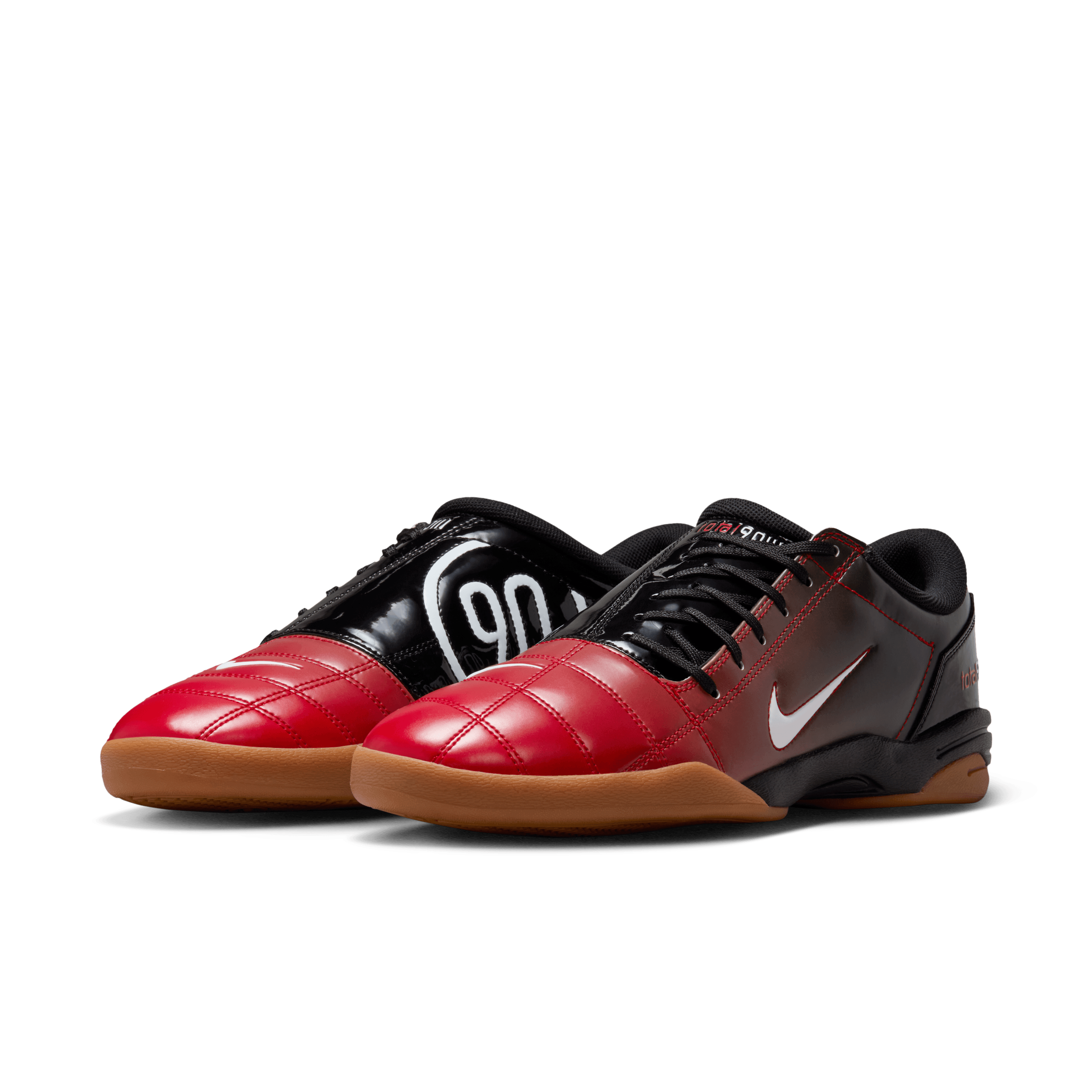 Nike Total 90- Black/white-university Red-gum Med Brown