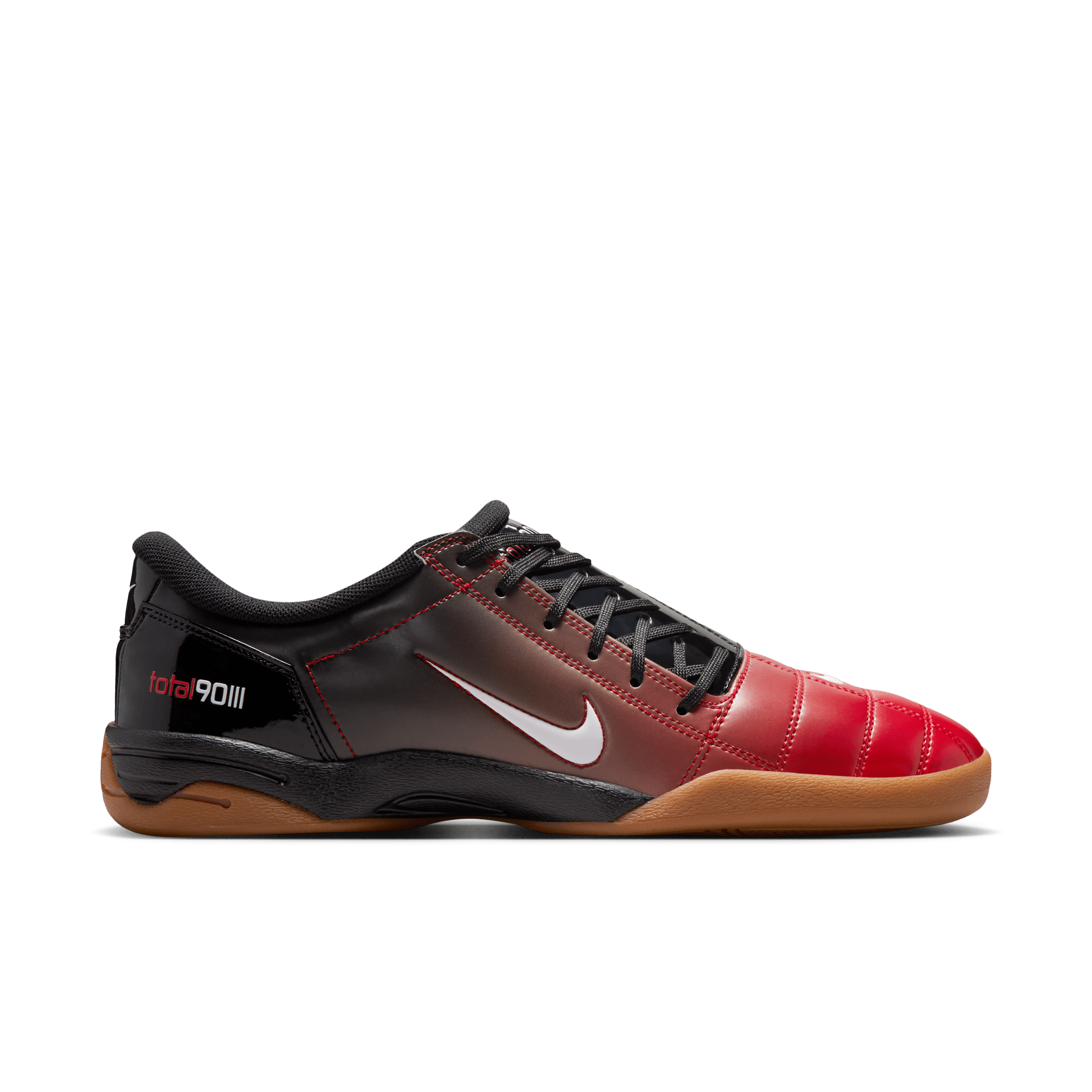 Nike Total 90- Black/white-university Red-gum Med Brown