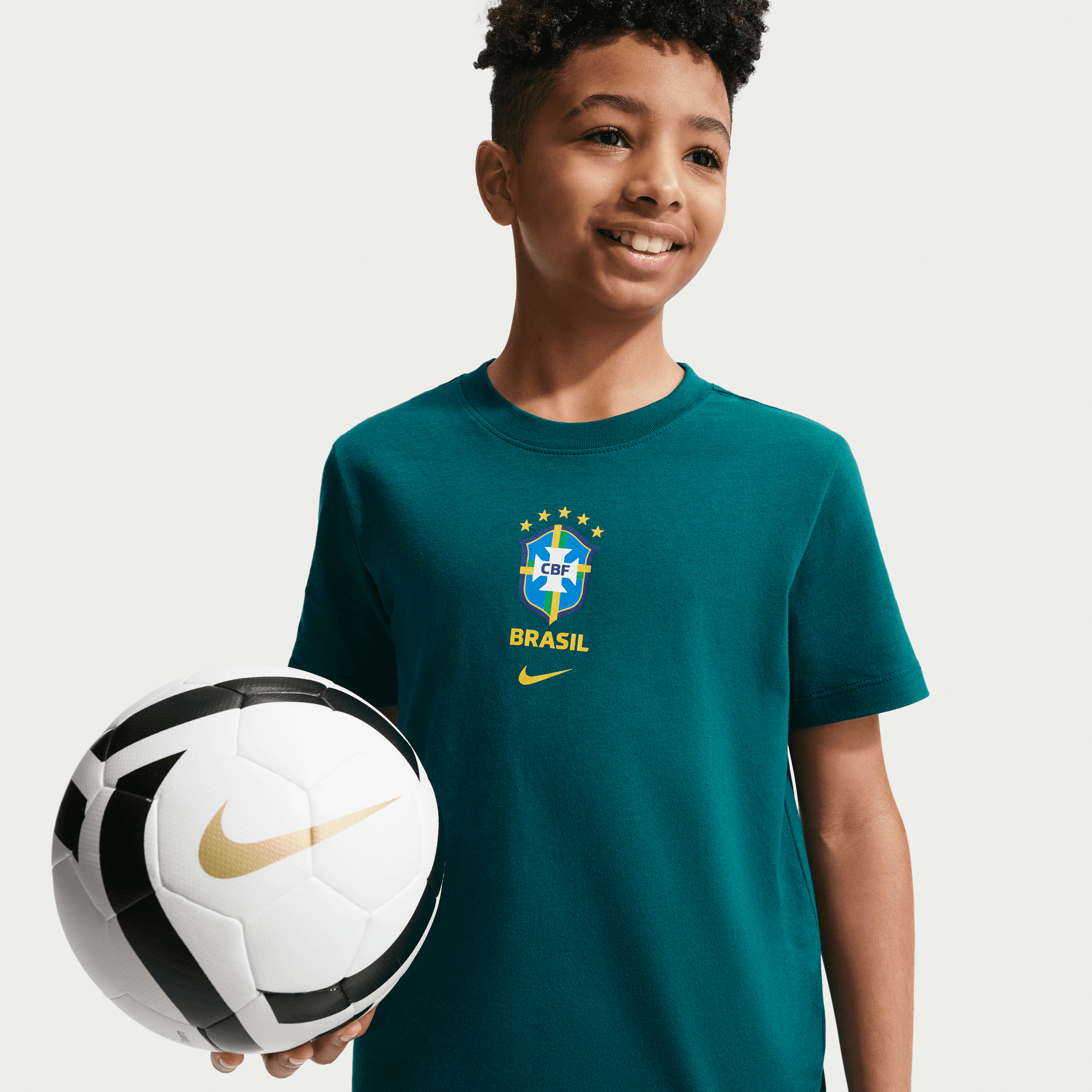Nike Brazil Big Kids' Nike Soccer T-Shirt