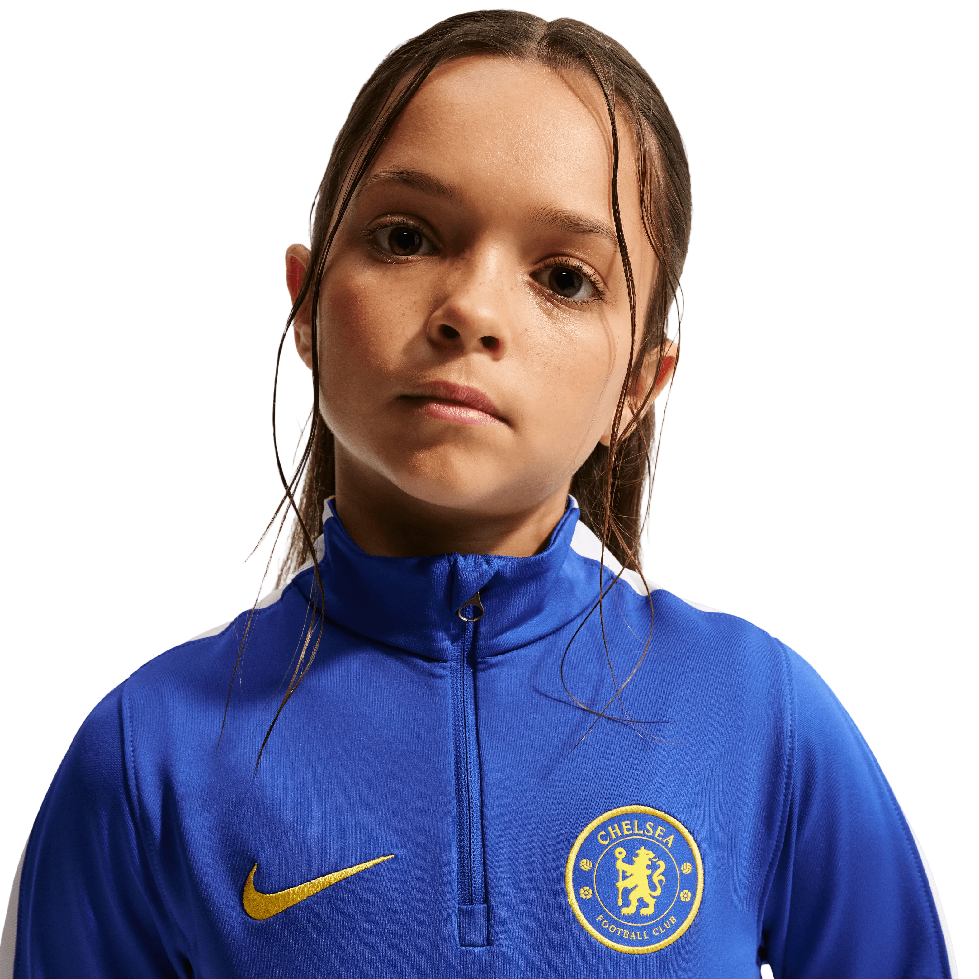 Nike Youth Chelsea Strike Big Kids'  Dri-FIT Soccer Knit Drill Top