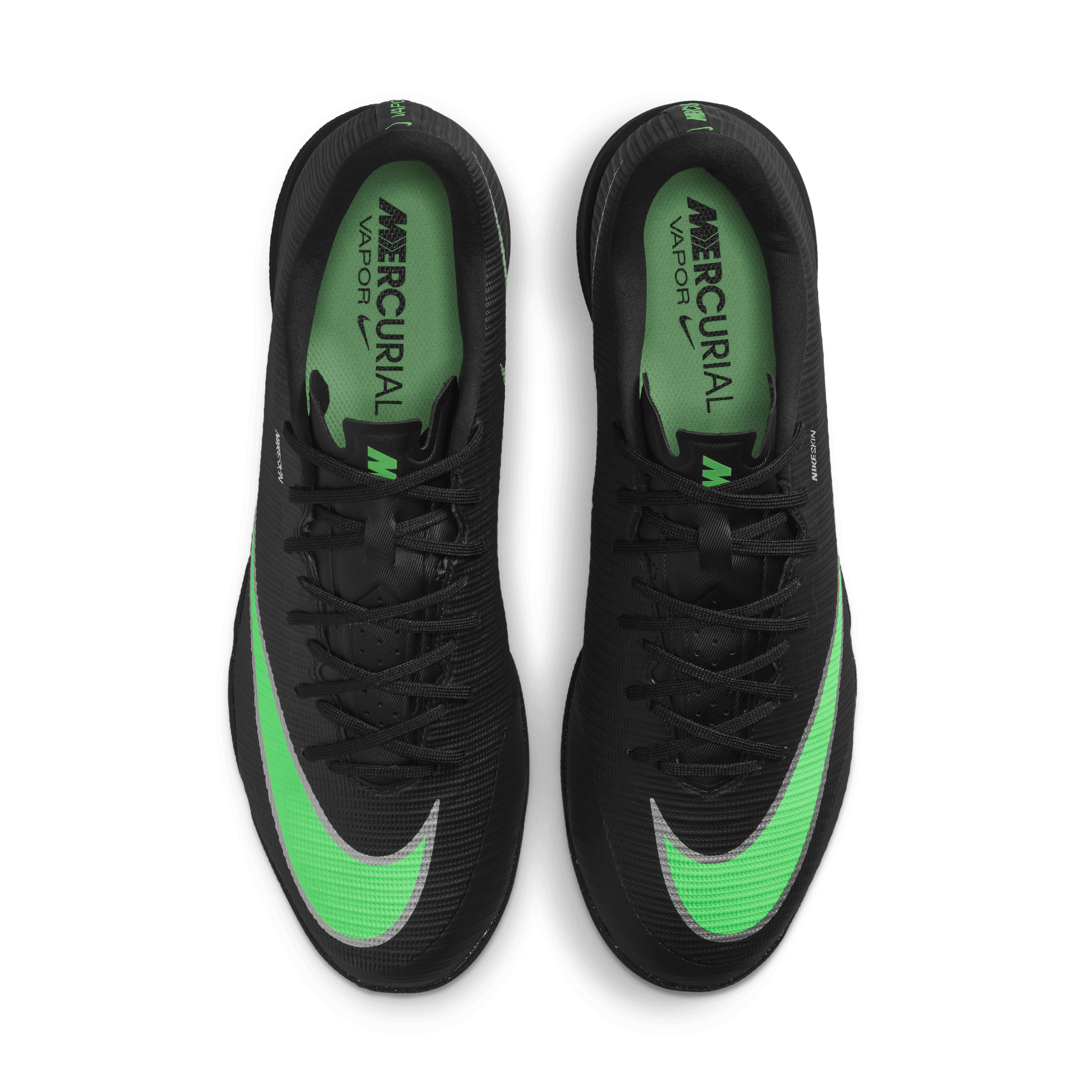 Nike Mercurial Vapor 17 Academy Indoor/Court - BLACK/ILLUSION GREEN-BLACK