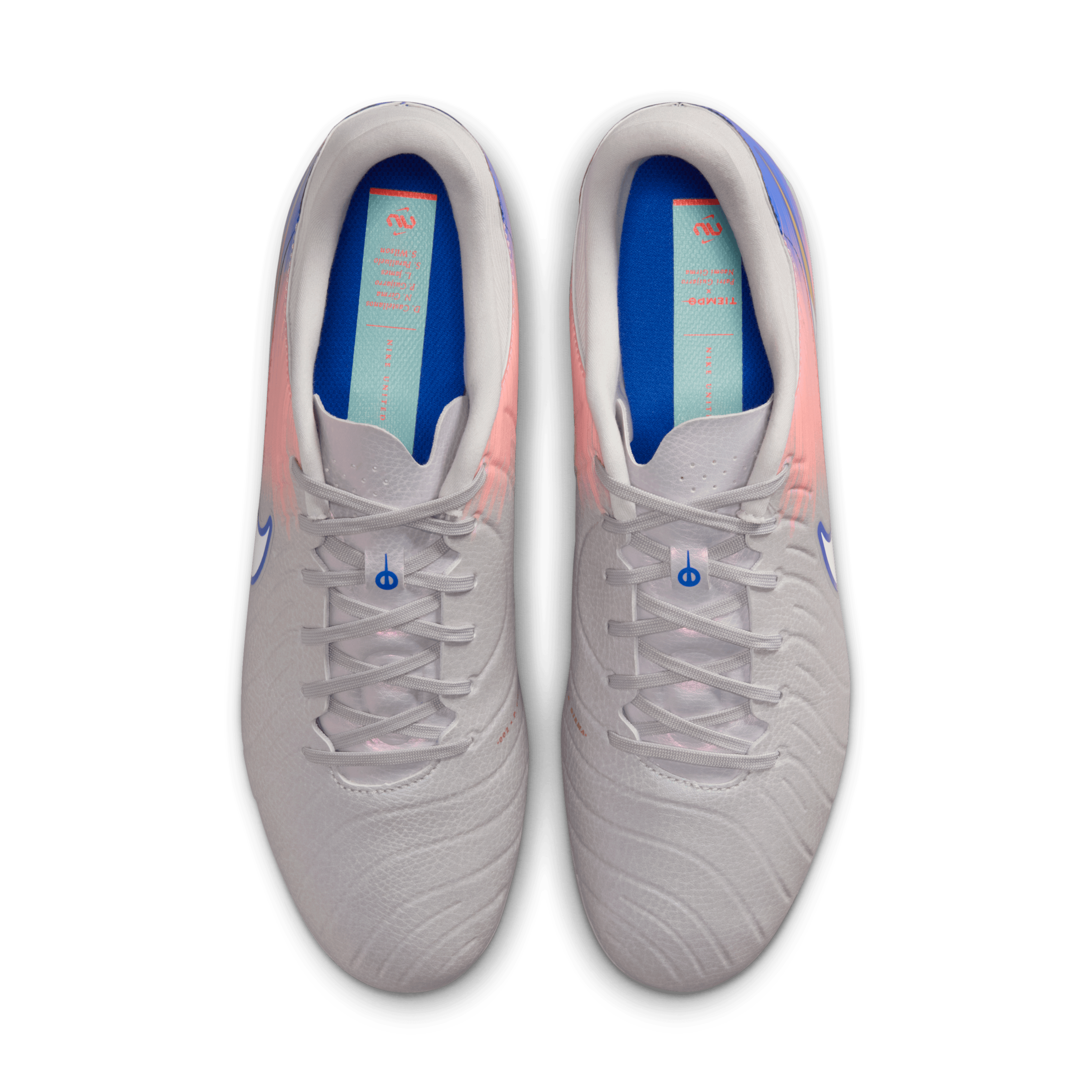 Nike United Tiempo Legend 10 Academy FG- Vast Grey/racer Blue