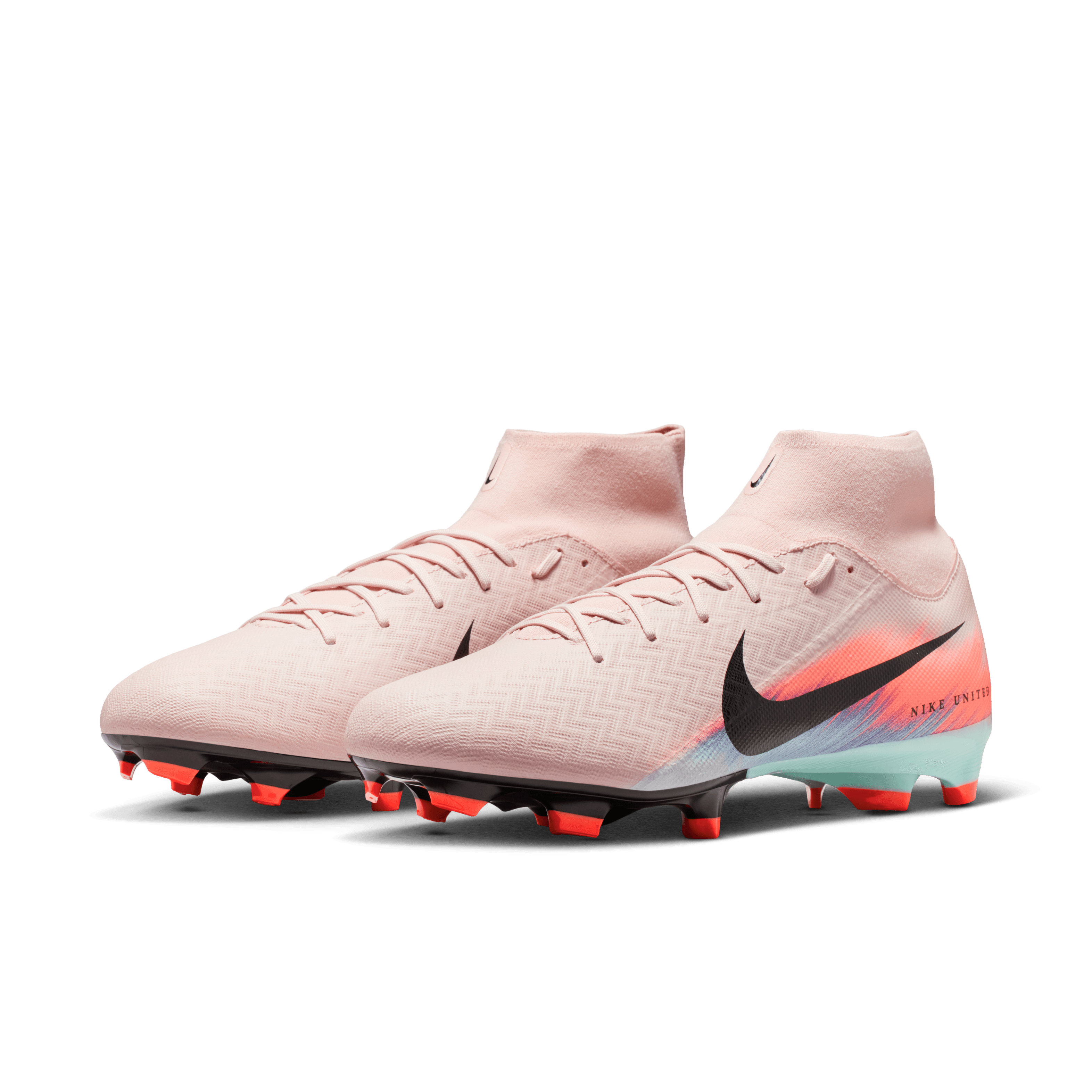 Nike United Mercurial Superfly 10 Academy-Silt Red/Racer Blue
