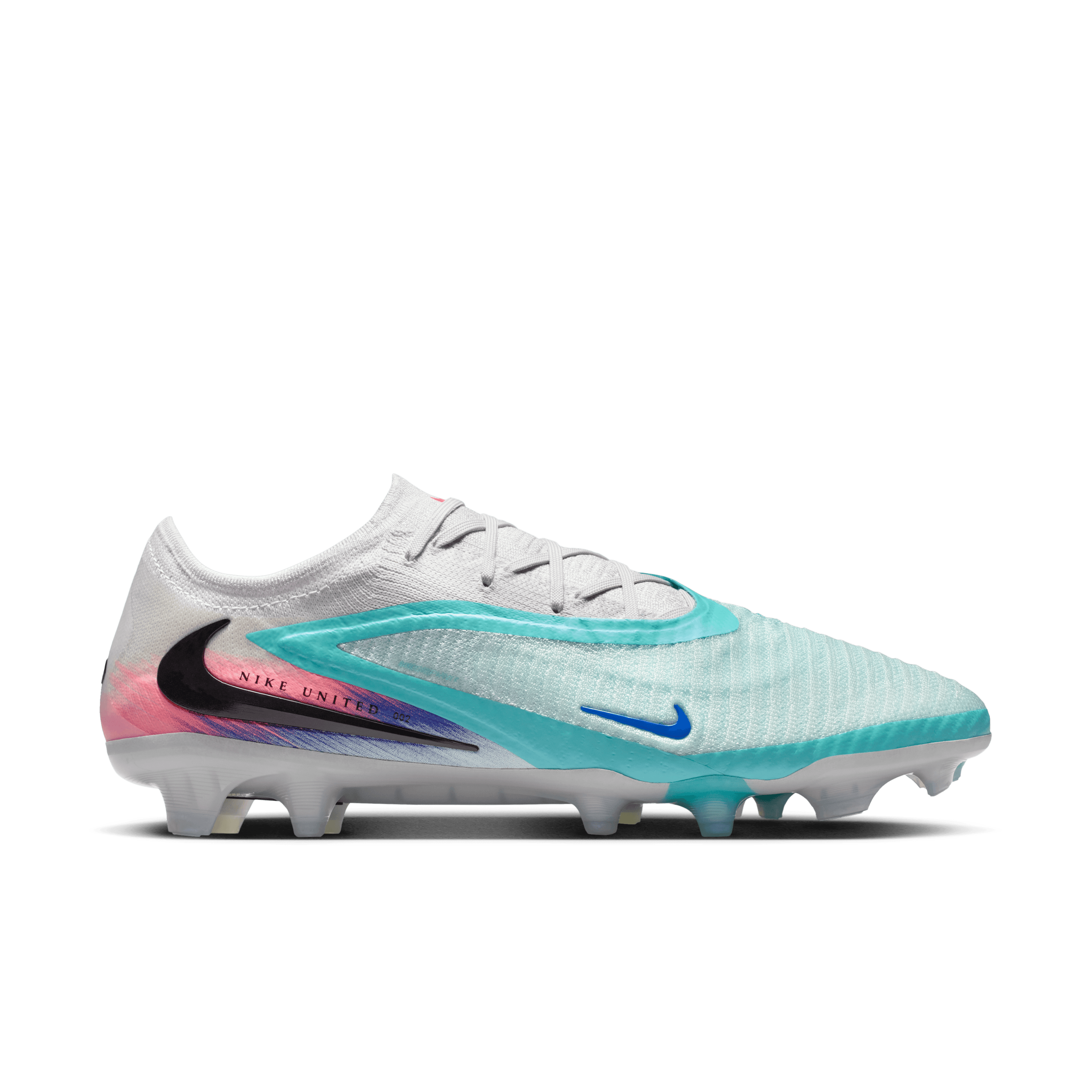 Nike United Phantom 6 Low Elite FG- Pistachio Frost/Hyper Orange