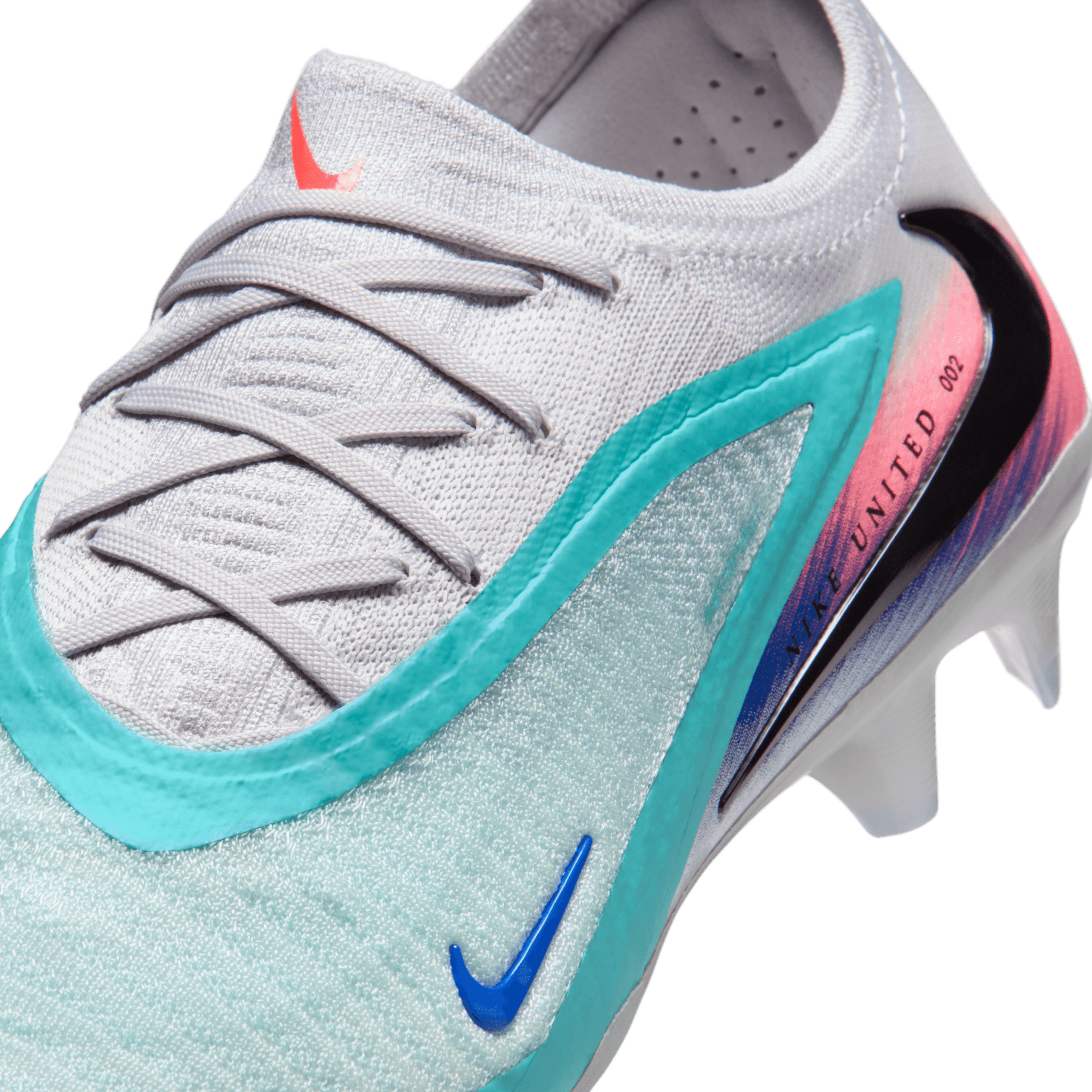 Nike United Phantom 6 Low Elite FG- Pistachio Frost/Hyper Orange