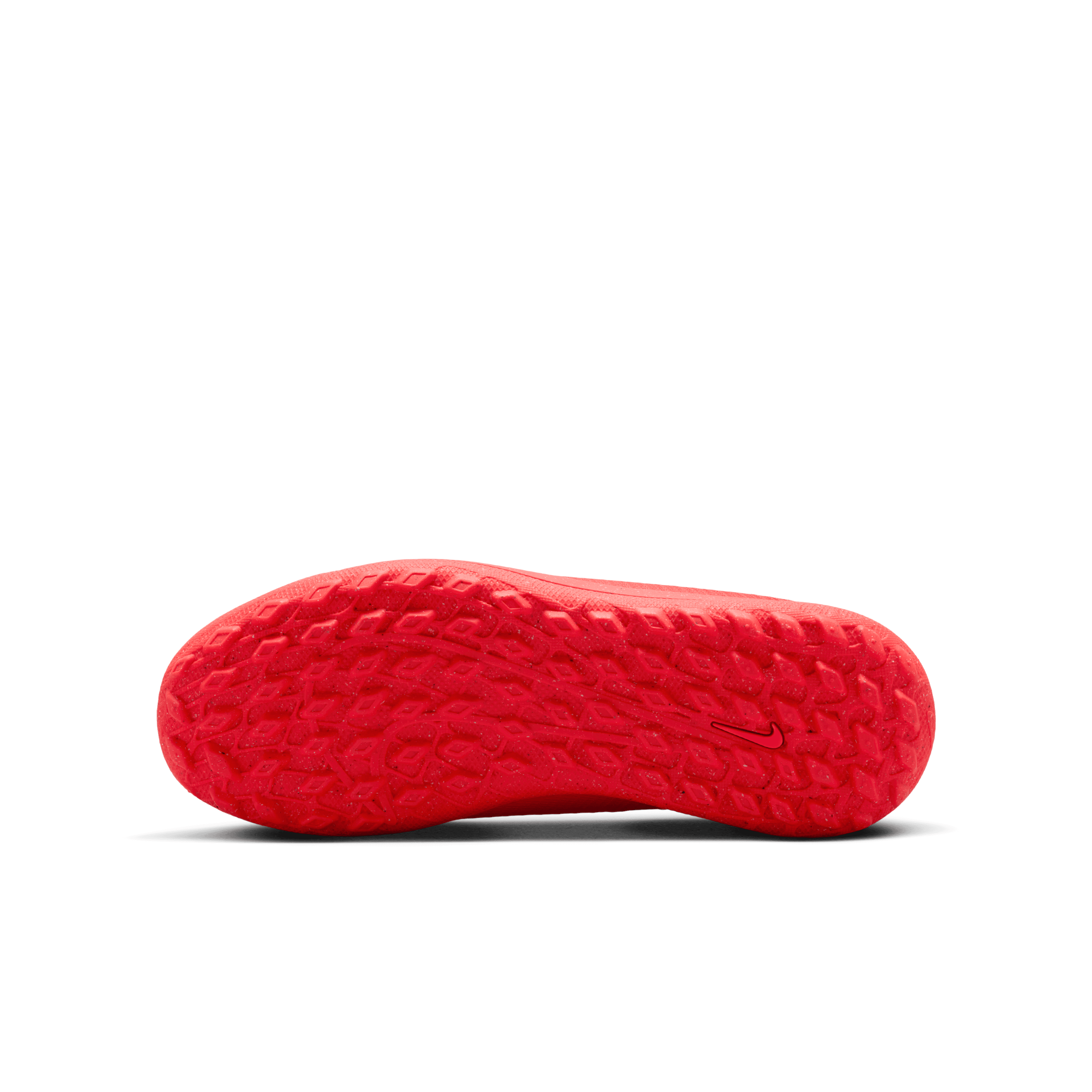 Nike Jr. Mercurial Vapor 17 Club Big Kids' Turf Low-Top Soccer Shoes- BRIGHT CRIMSON/BLUR