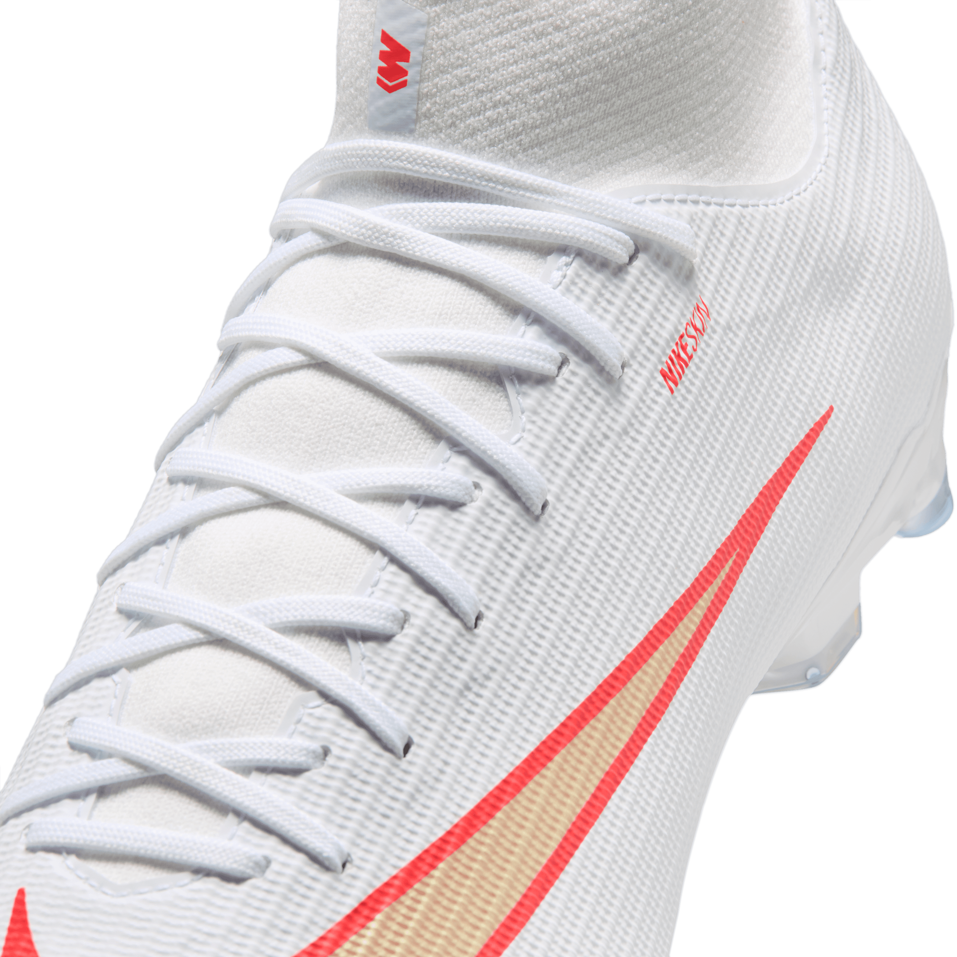 Nike Mercurial Superfly 11 Academy FG/MG - WHITE/BLUR-BRIGHT CRIMSON