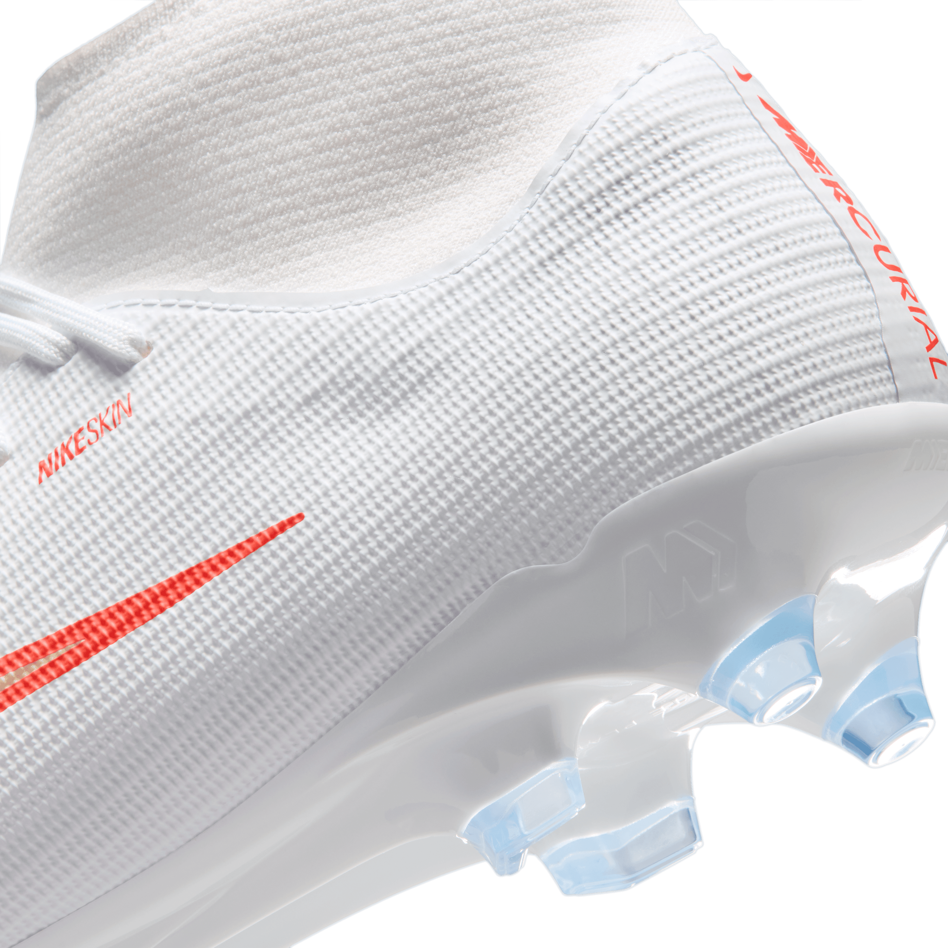 Nike Mercurial Superfly 11 Academy FG/MG - WHITE/BLUR-BRIGHT CRIMSON
