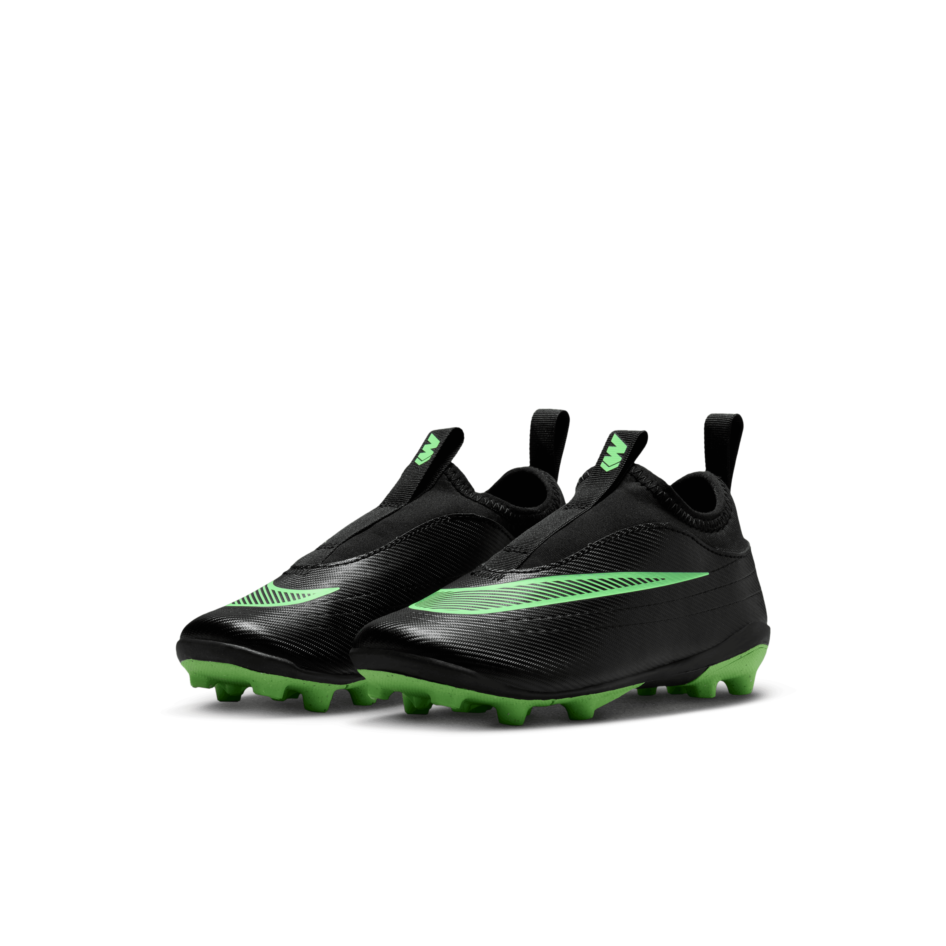 Nike Jr. Mercurial Vapor 17 Club Little Kids' MG/FG-BLACK/ILLUSION GREEN-BLACK