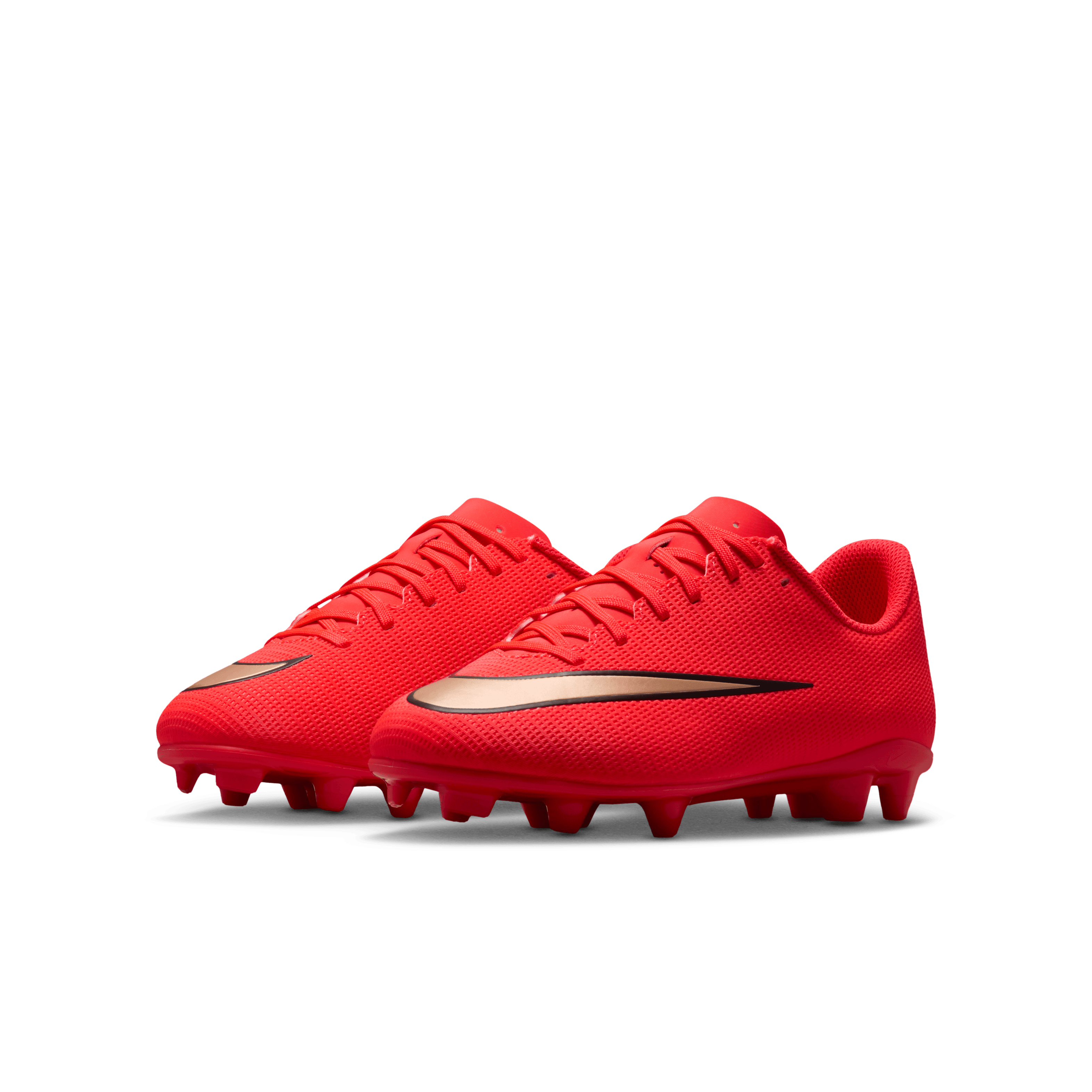Nike Jr. Mercurial Vapor 17 Club Big Kids' MG/FG-BRIGHT CRIMSON/BLUR