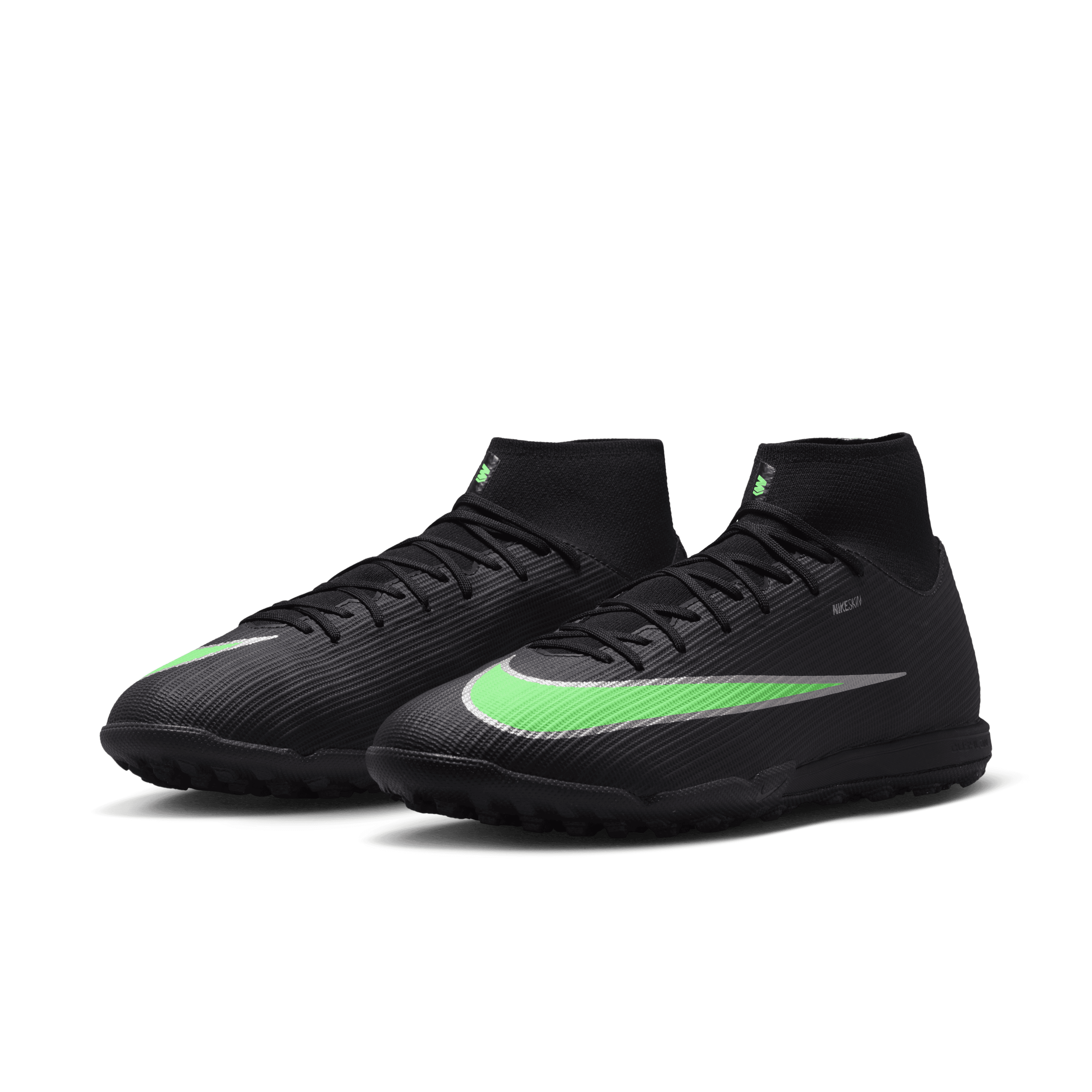 Nike Mercurial Superfly 11 Academy TF -Black/illusion Green-black