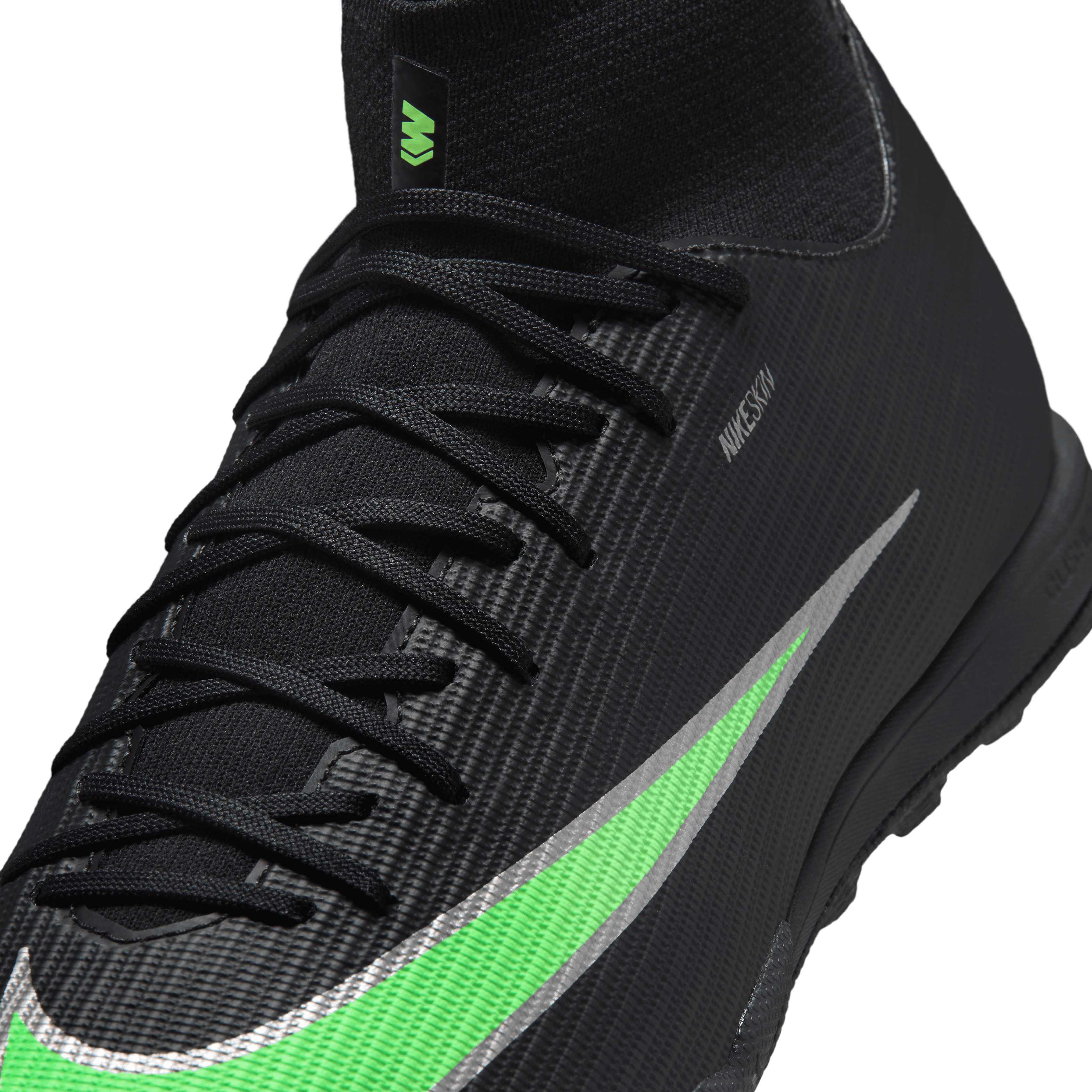 Nike Mercurial Superfly 11 Academy TF -Black/illusion Green-black