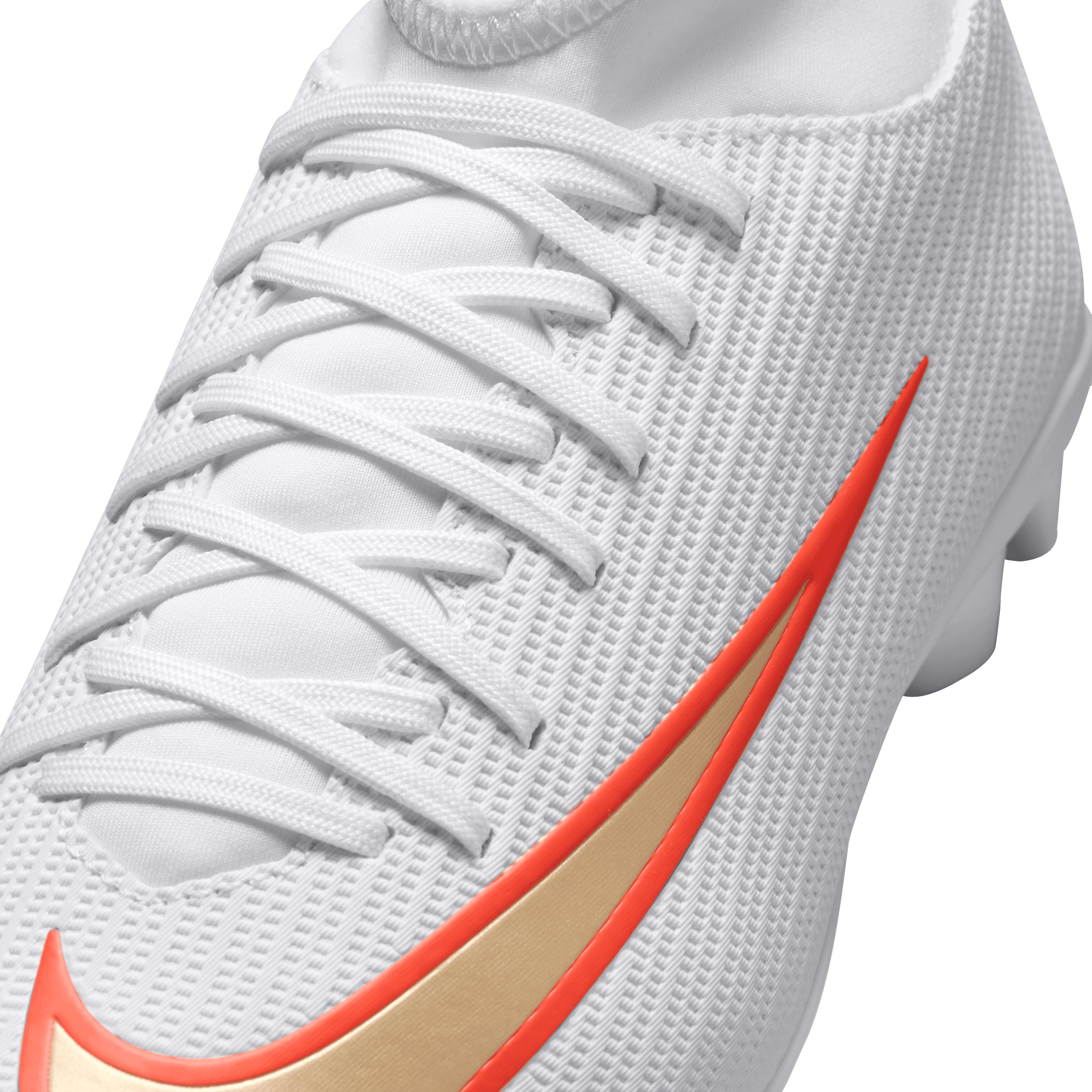 Nike Jr. Mercurial Superfly 11 Club FG- WHITE/BLUR-BRIGHT CRIMSON
