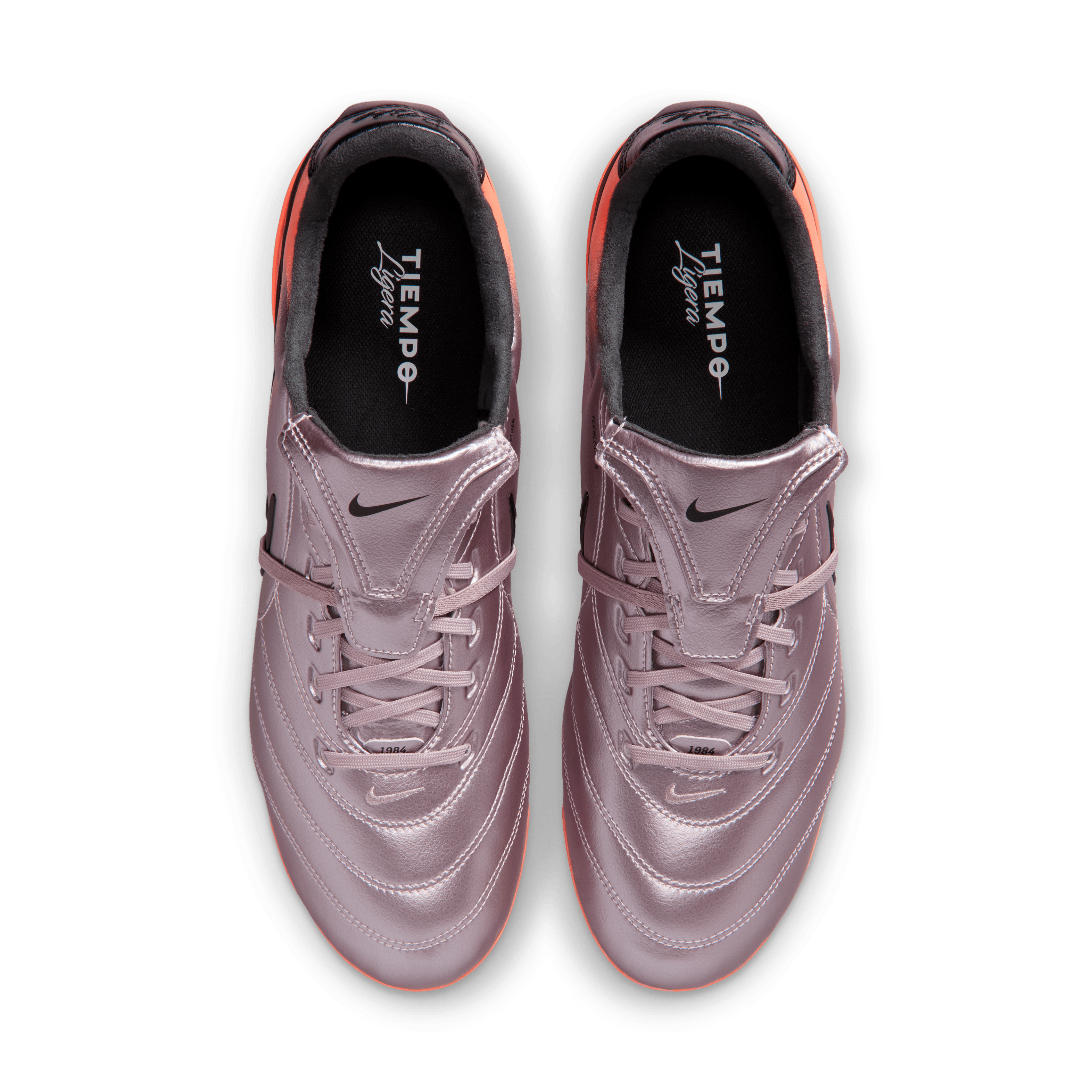 Nike Tiempo Ligera Pro FG - BLEACHED LILAC/BLACK-TOTAL ORANGE