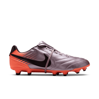 Nike Tiempo Ligera Pro FG - BLEACHED LILAC/BLACK-TOTAL ORANGE