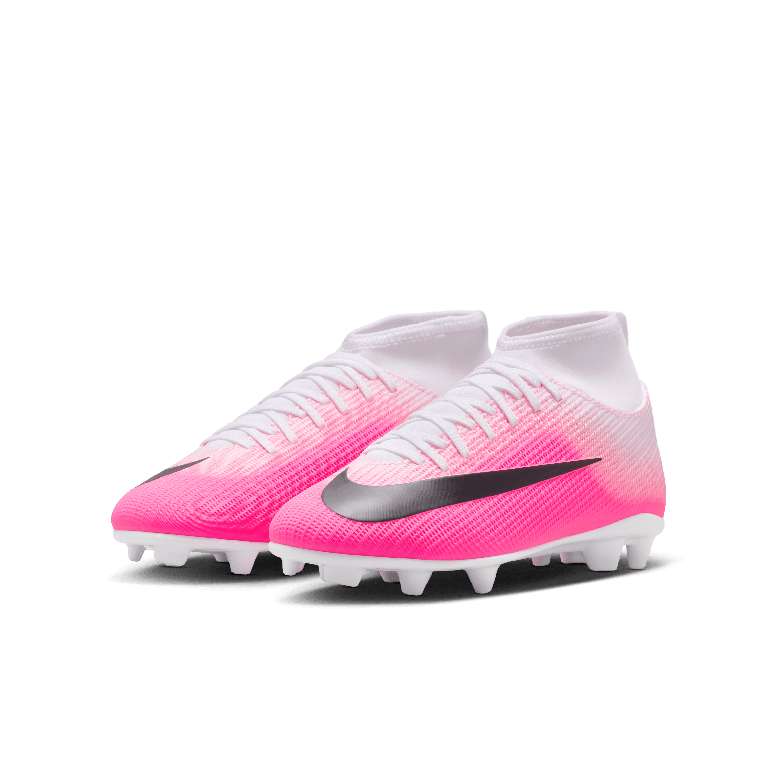 Nike Jr. Mercurial Superfly 11 Club Big Kids' Multi-Ground High-Top Soccer Cleats-Multi-Color/Black