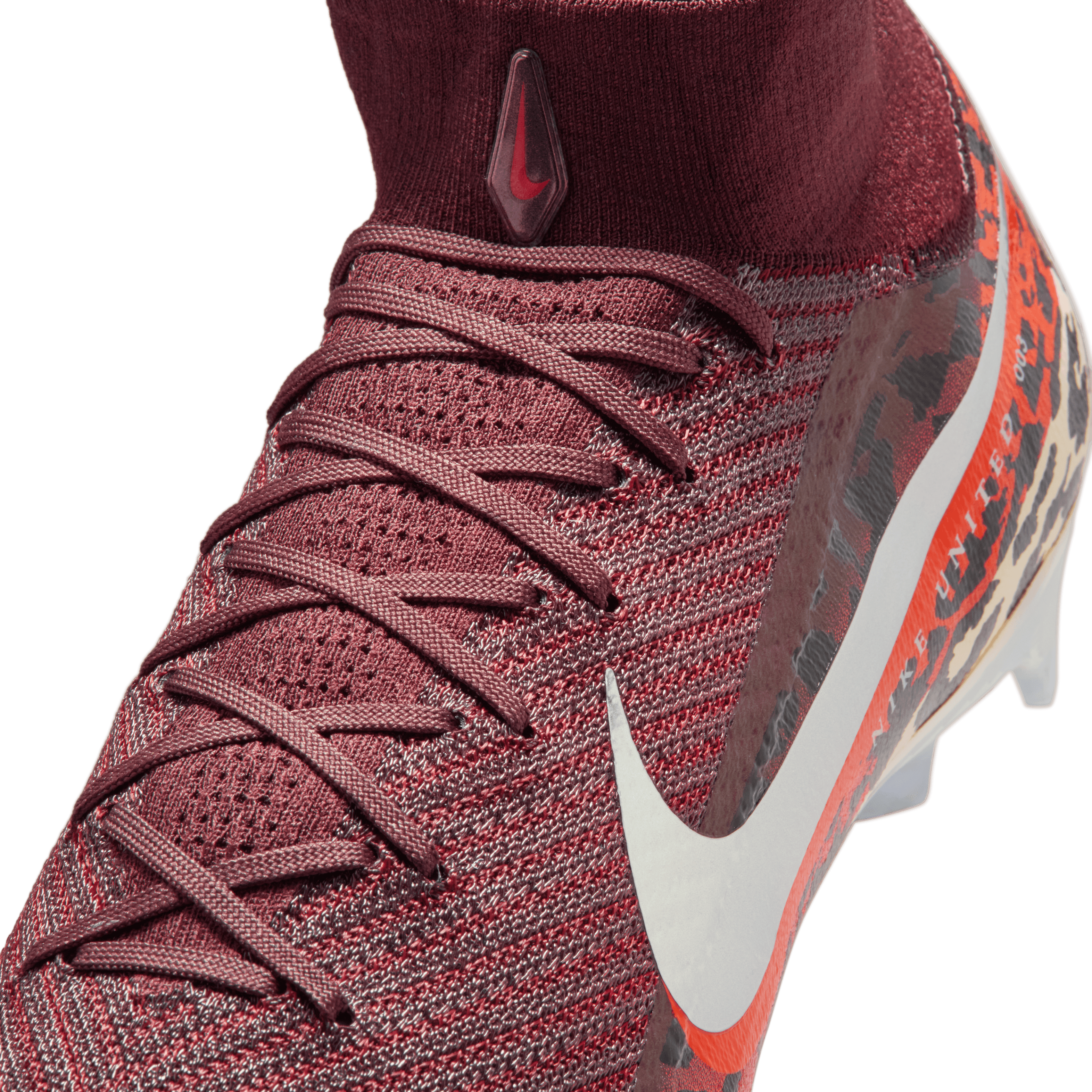 Nike Youth United Superfly 10 Elite FG-Burgundy Crush/metallic Silver