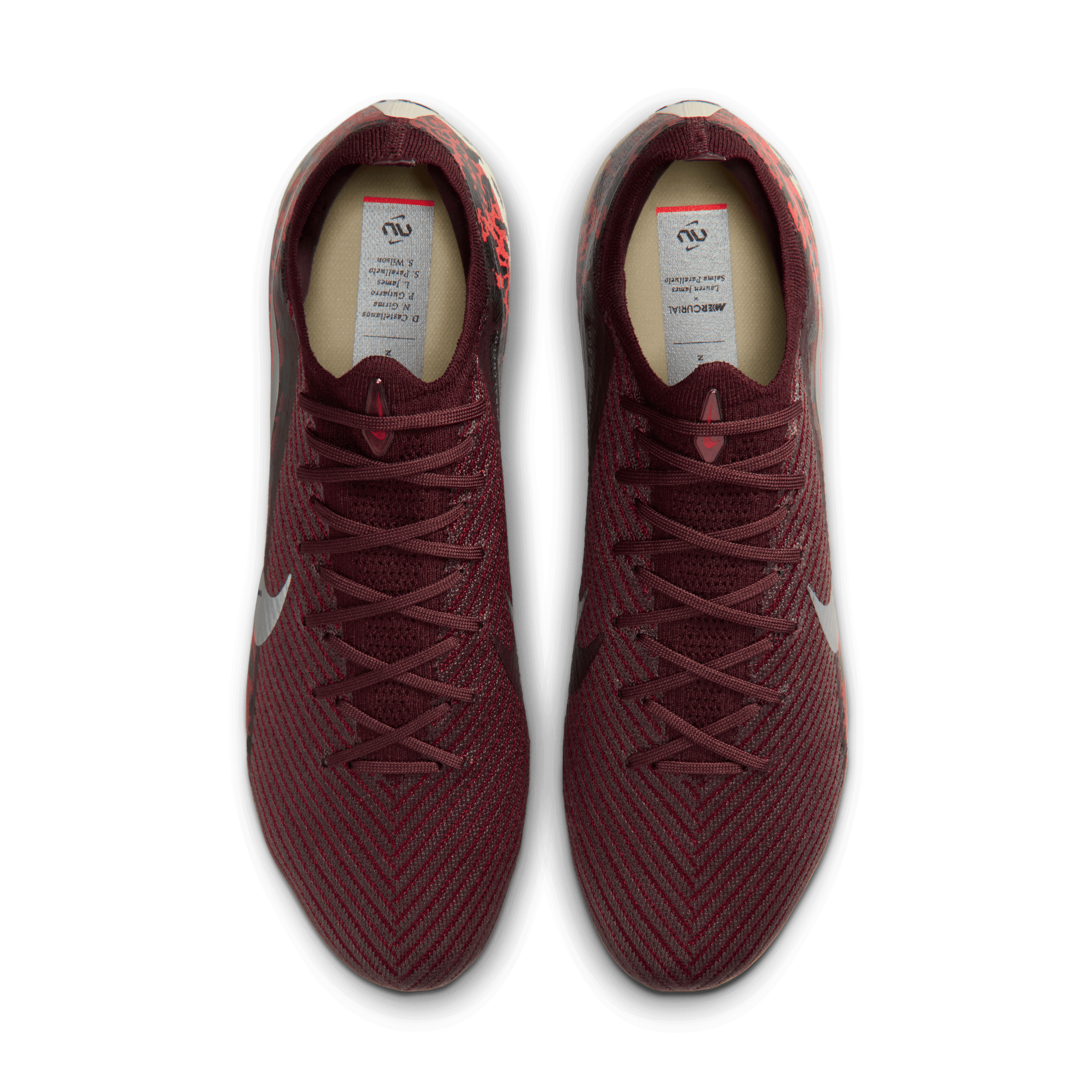Nike United Vapor 16 Elite FG- Burgundy Crush/metallic Silver