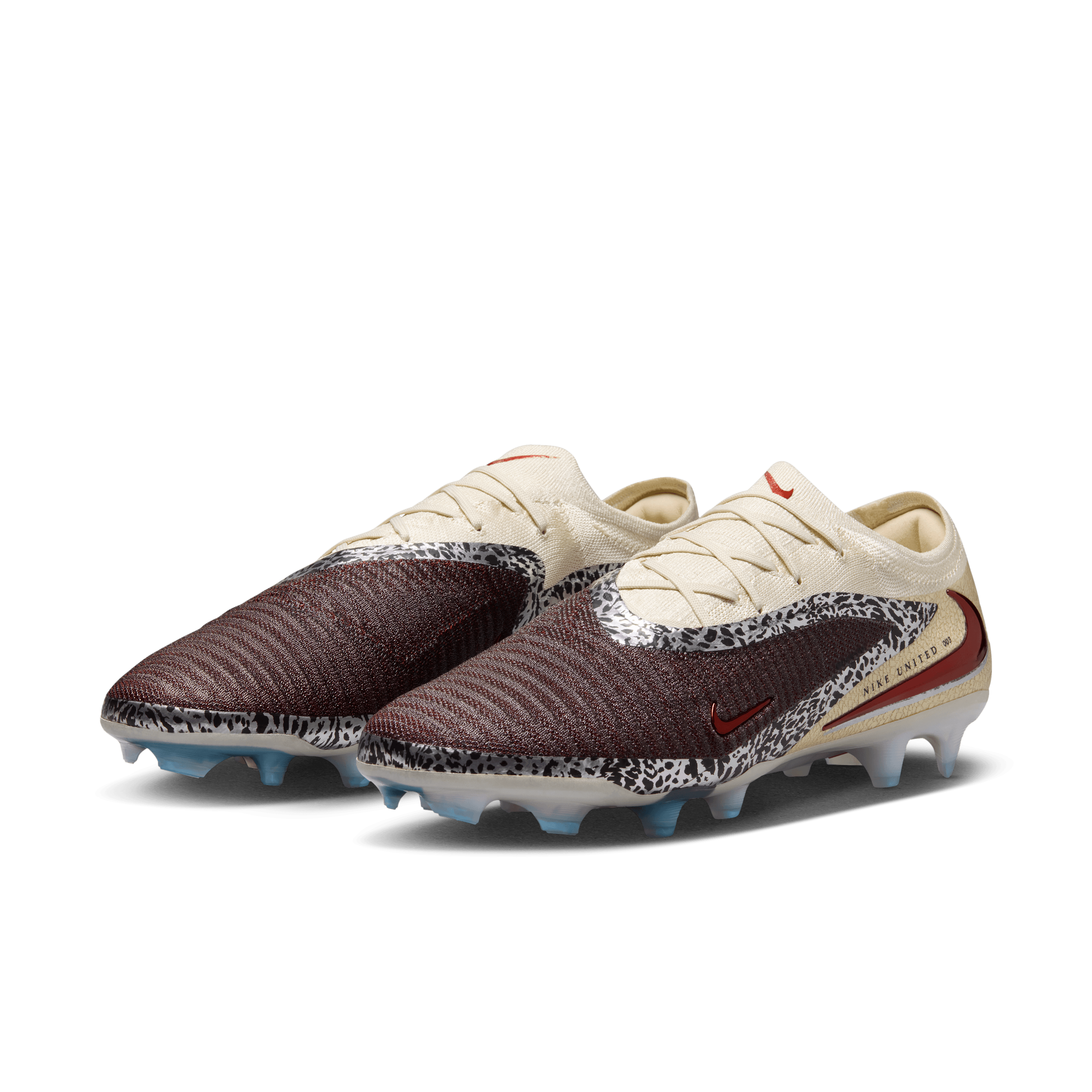 Nike United Phantom 6 Low Elite FG-Burgundy Crush/university Red-fossil