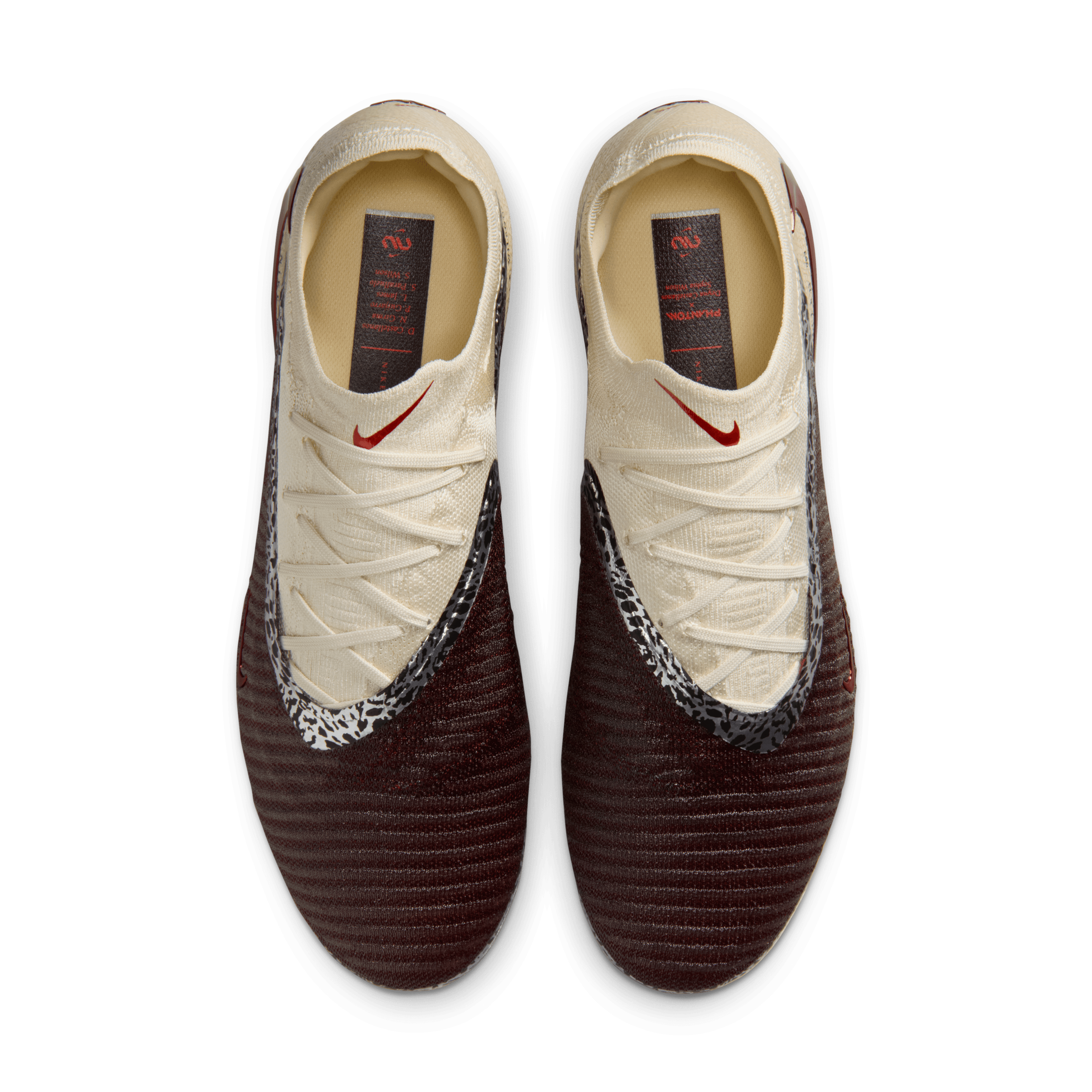 Nike United Phantom 6 Low Elite FG-Burgundy Crush/university Red-fossil