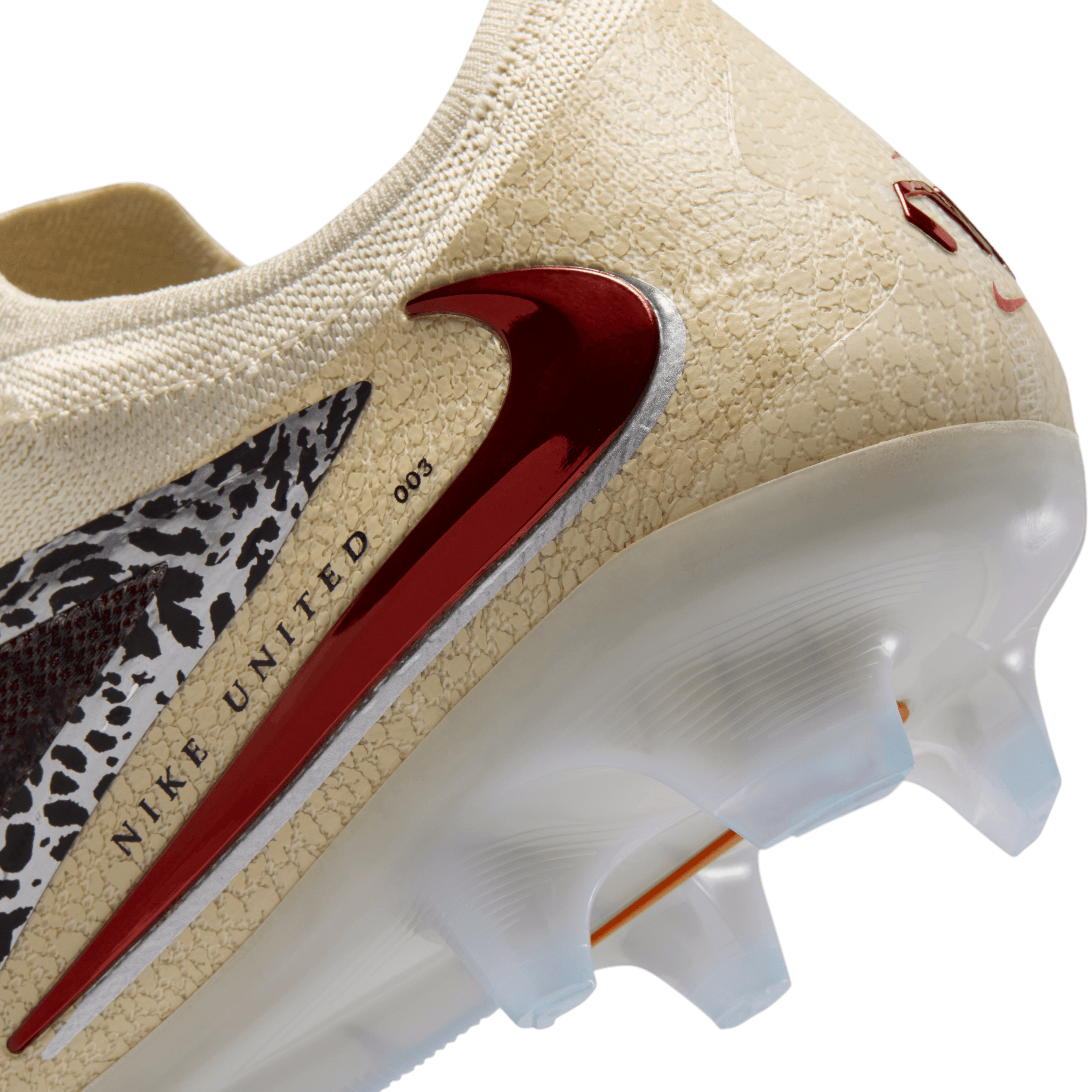 Nike United Phantom 6 Low Elite FG-Burgundy Crush/university Red-fossil