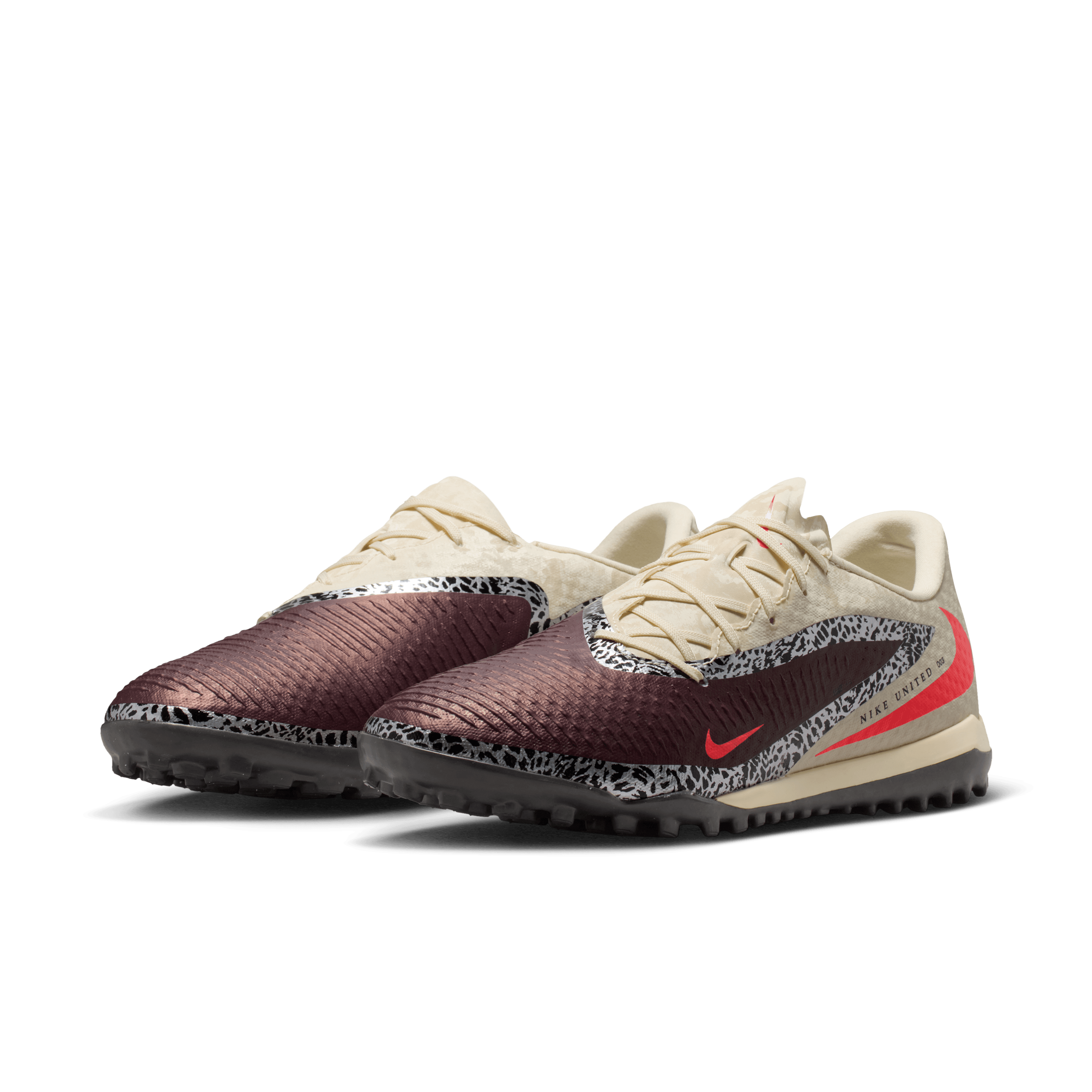 Nike United Phantom 6 Low Academy - Burgundy Crush/ University Red/ Bordeaux Crush