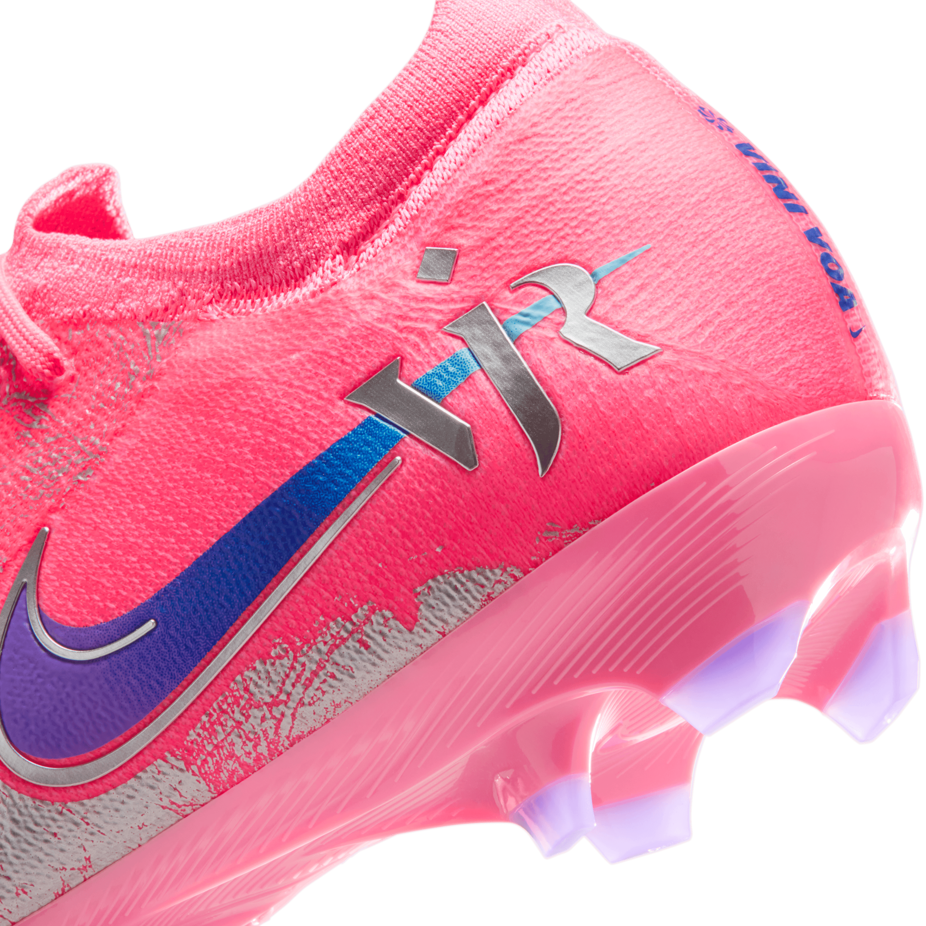 Nike Mercurial Vapor 16 Pro "Vini Jr." Firm-Ground Low-Top FG-Sunset Pulse/Old Royal