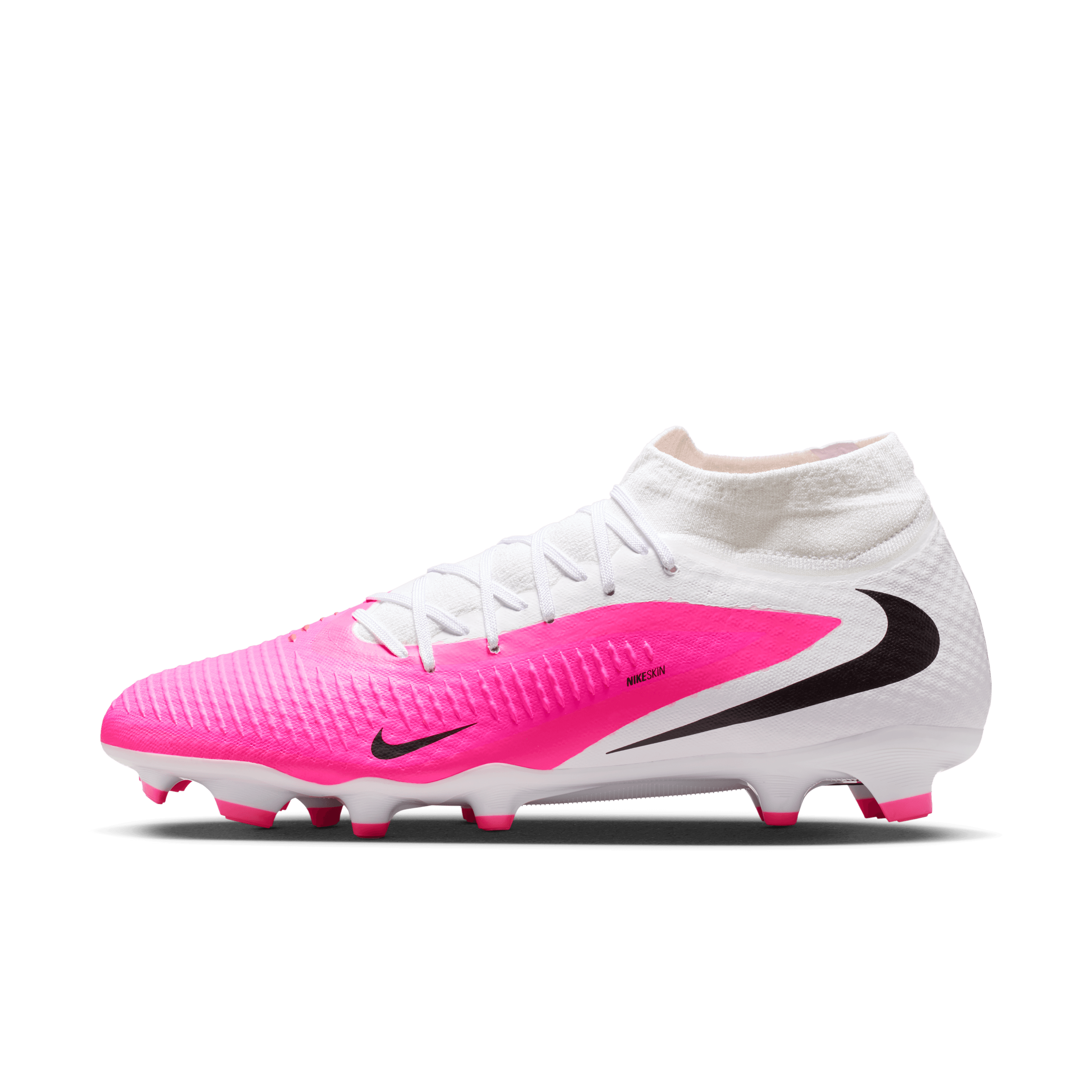 Nike Phantom 6 High Academy Multi-Ground Soccer Cleats-Multi-Color/Black