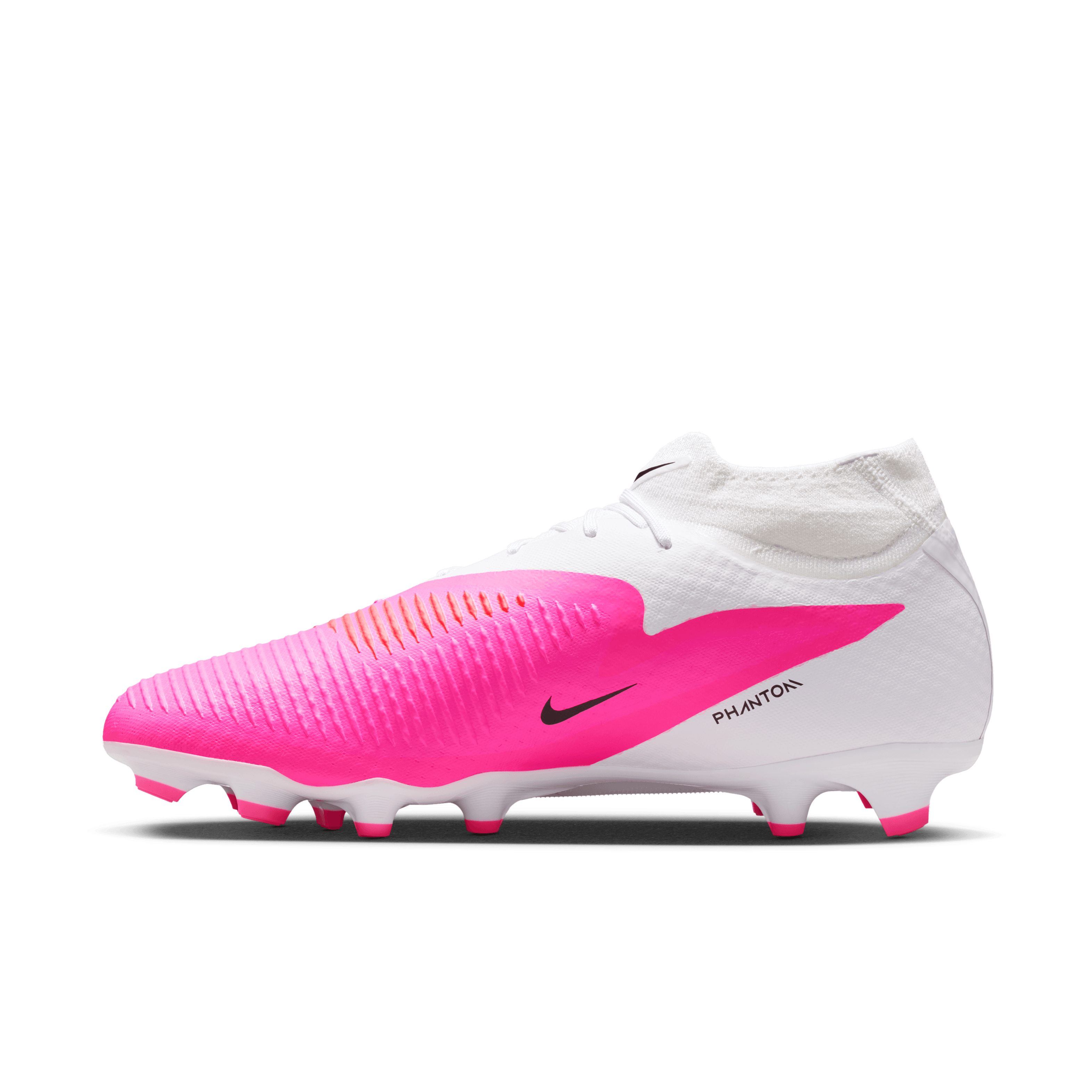 Nike Phantom 6 High Academy Multi-Ground Soccer Cleats-Multi-Color/Black