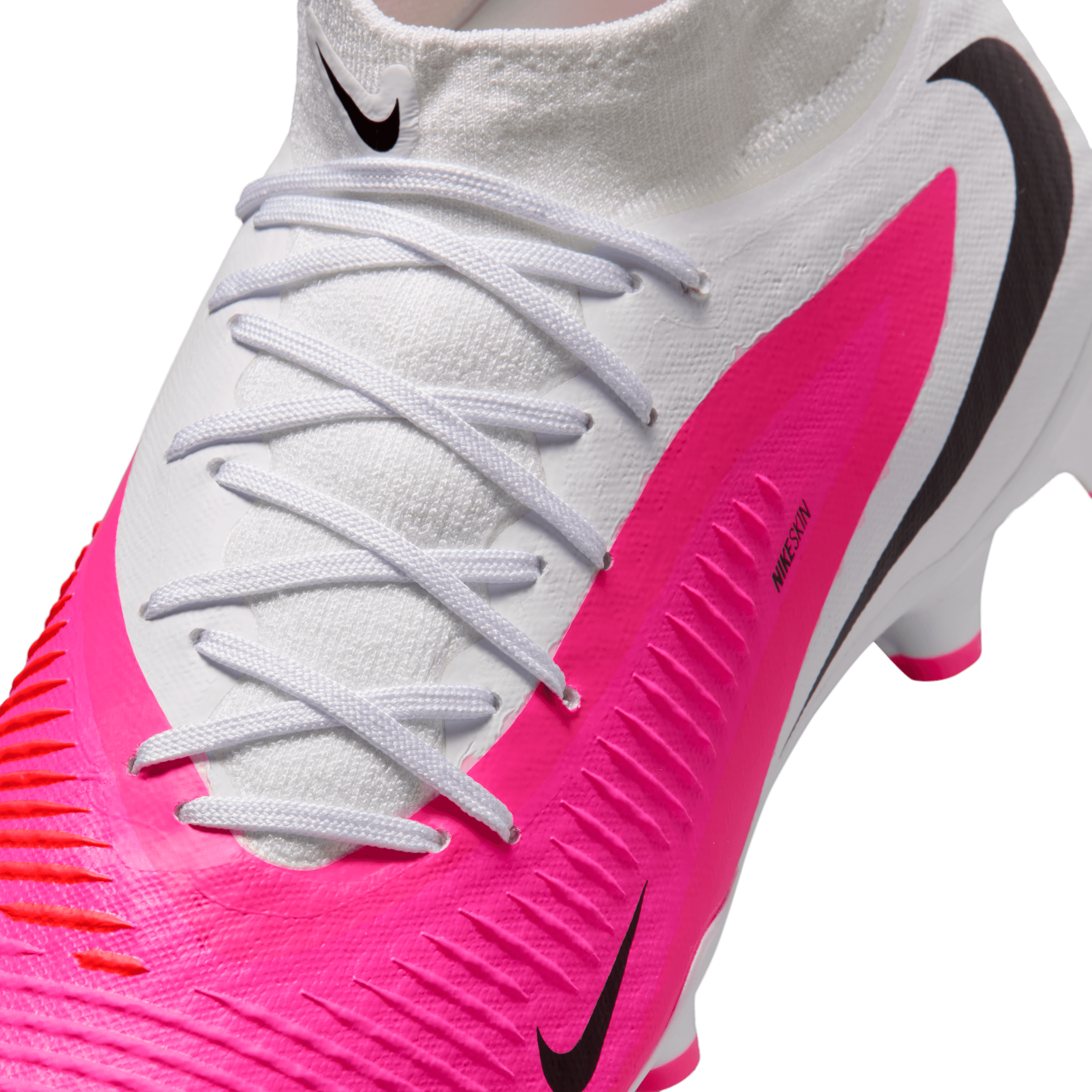 Nike Phantom 6 High Academy Multi-Ground Soccer Cleats-Multi-Color/Black