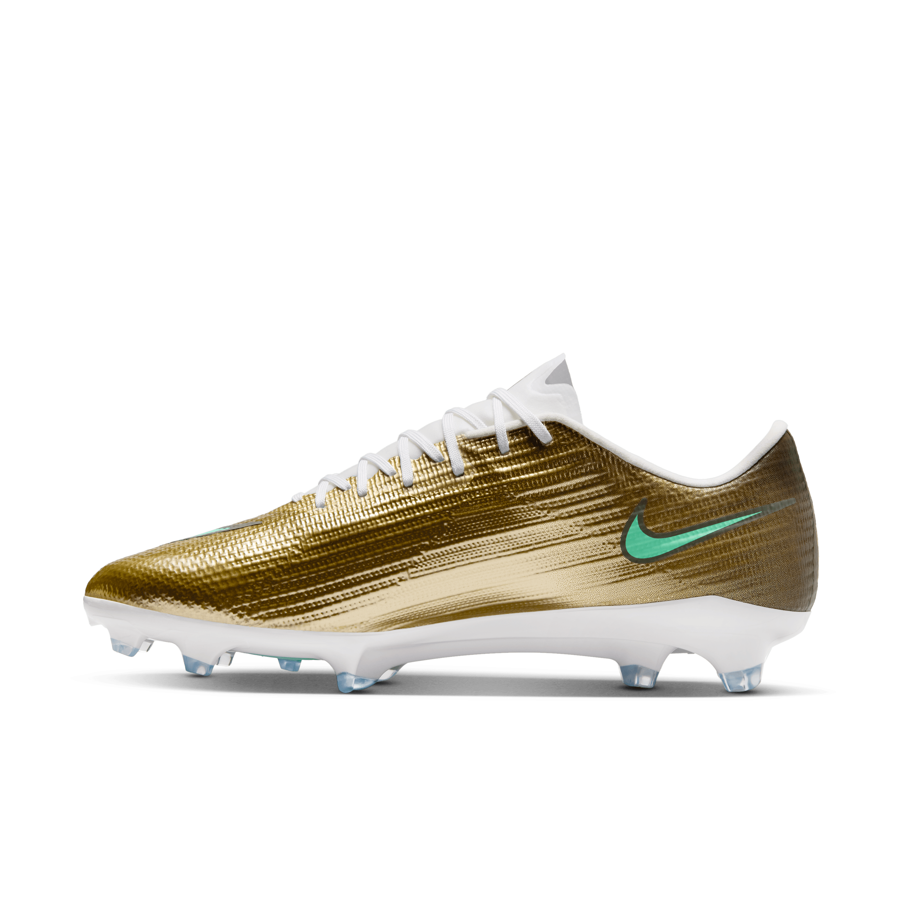 Nike Mercurial Superfly 11 Pro "Kylian Mbappe" FG- METALLIC GOLD/GREEN GLOW